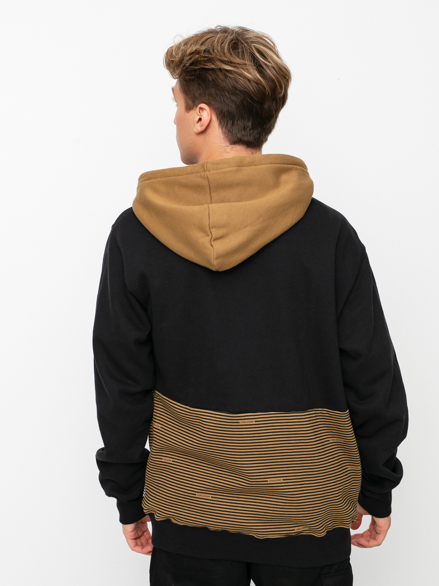 Bluza z kapturem Volcom Forzee HD (black combo)