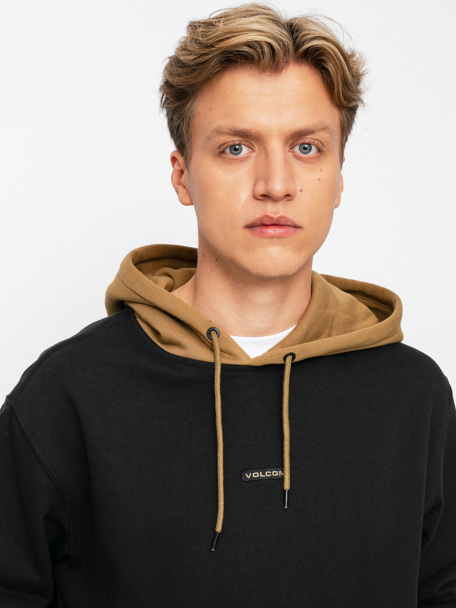 Bluza z kapturem Volcom Forzee HD (black combo)
