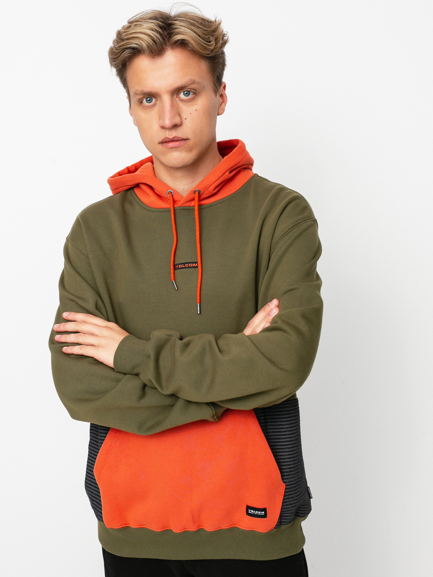 Bluza z kapturem Volcom Forzee HD (burnt ochre)