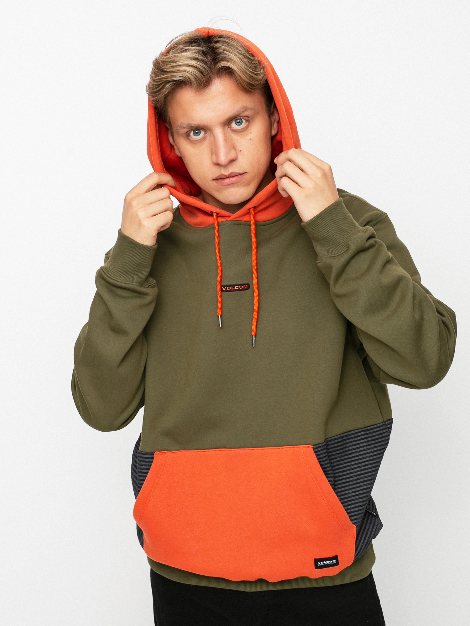 Bluza z kapturem Volcom Forzee HD (burnt ochre)