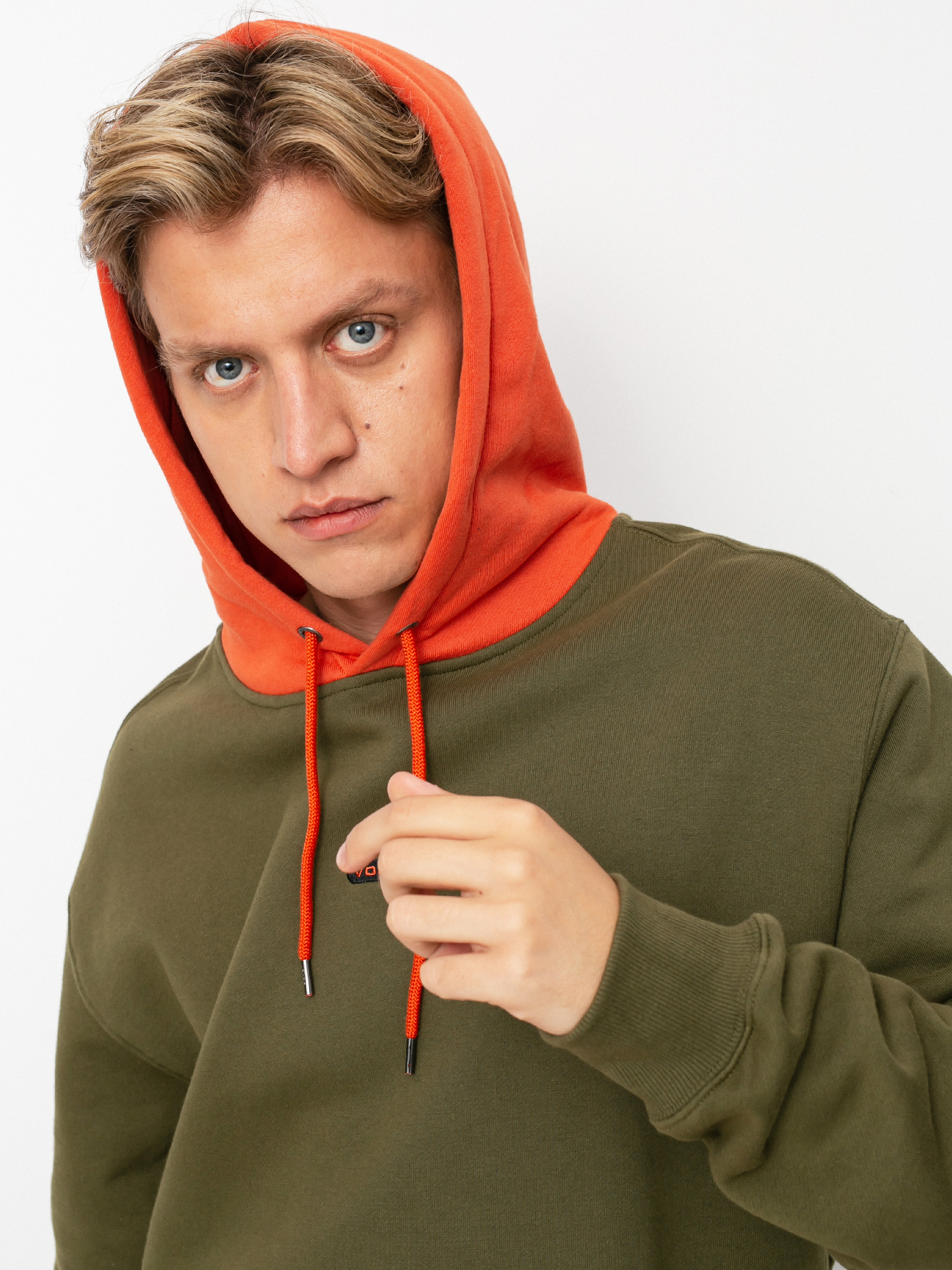 Bluza z kapturem Volcom Forzee HD (burnt ochre)