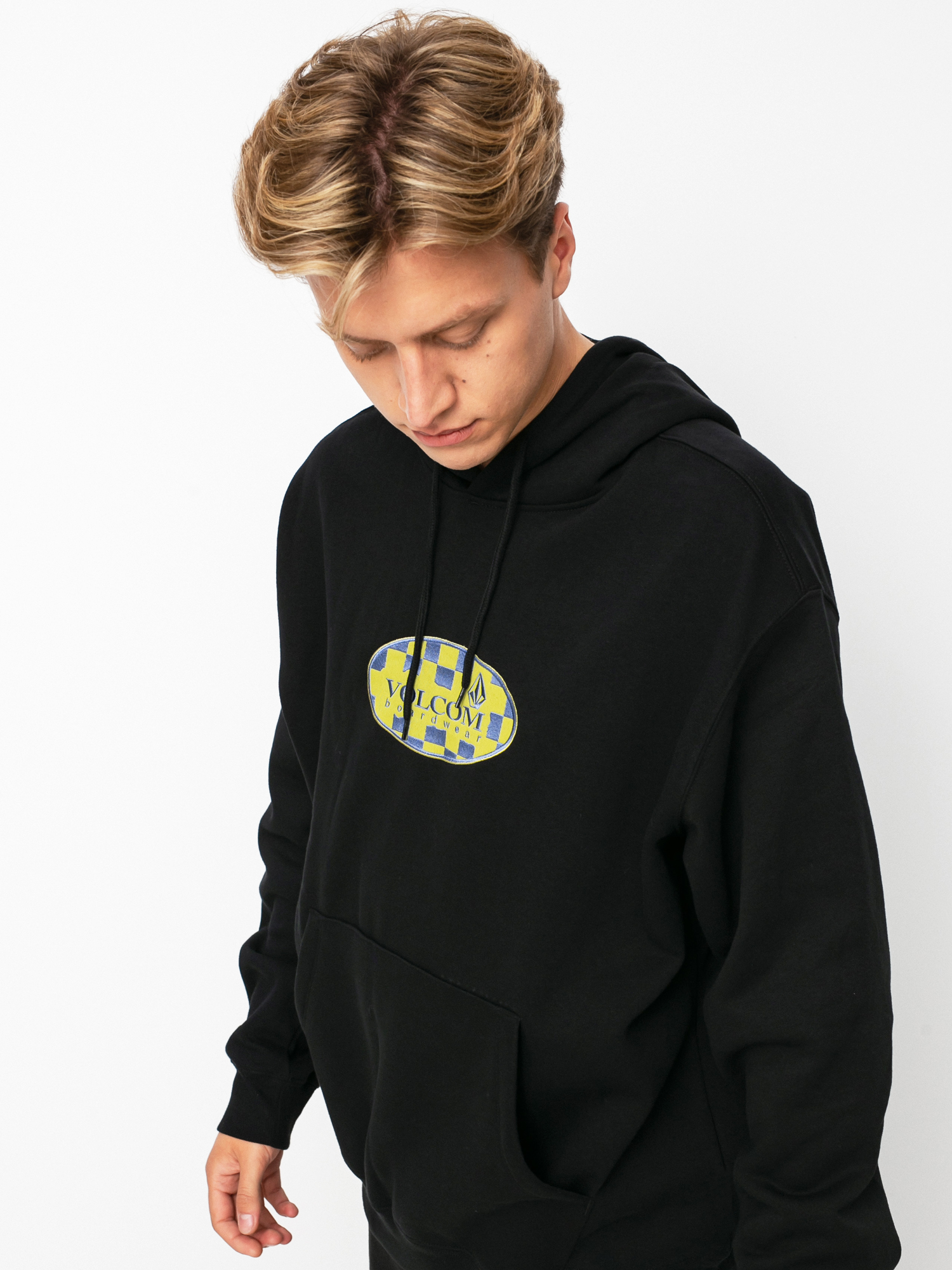 Bluza z kapturem Volcom Catch 91 HD (black)