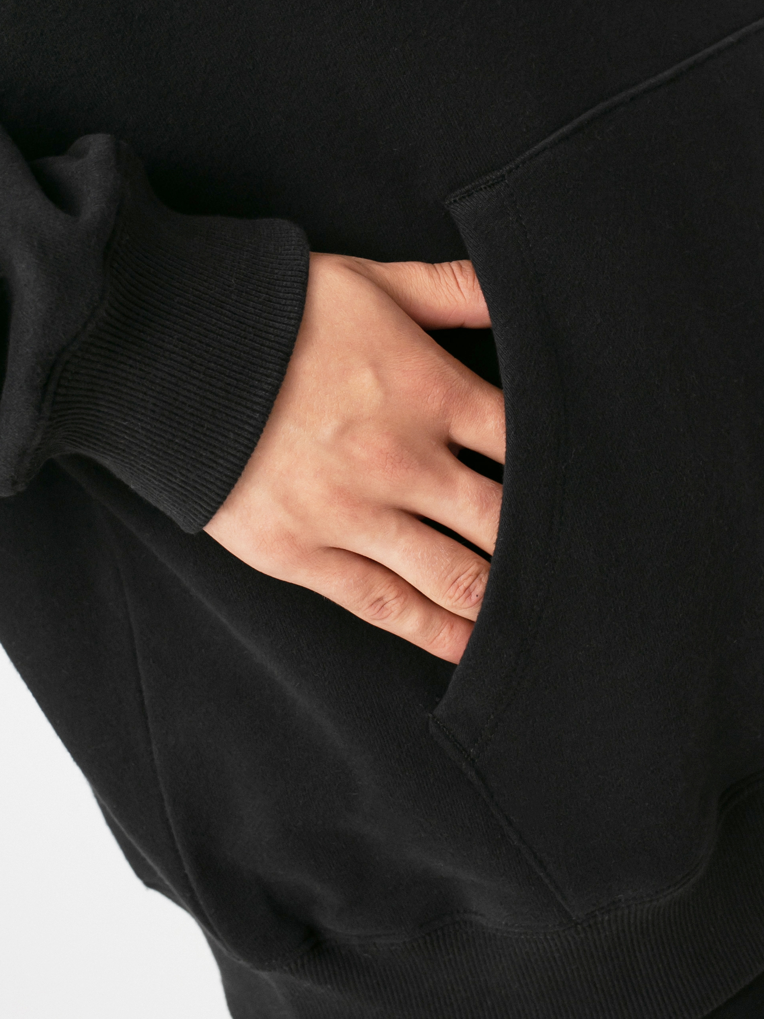 Bluza z kapturem Volcom Transient Waves HD (black)