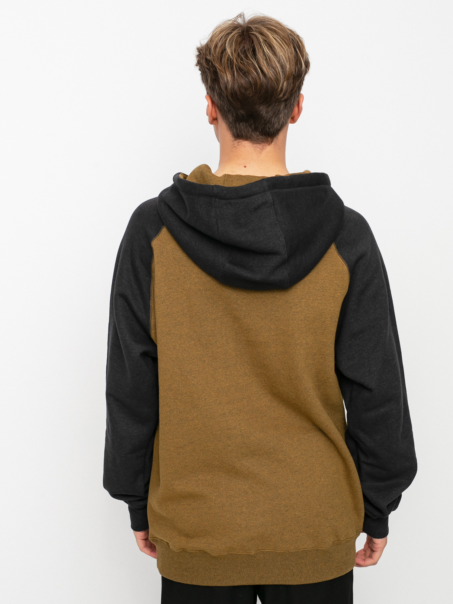Bluza z kapturem Volcom Homak HD (golden brown)