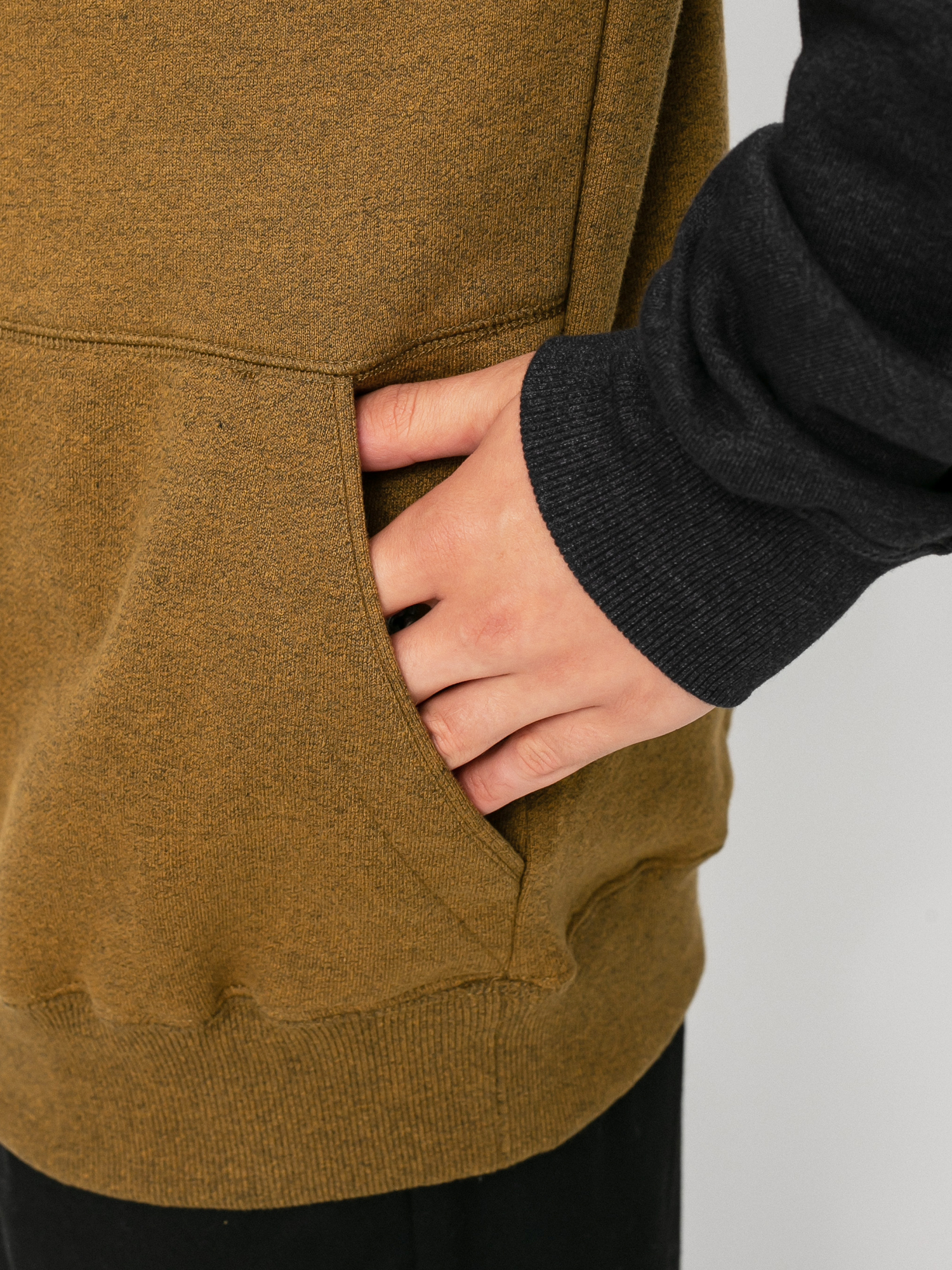 Bluza z kapturem Volcom Homak HD (golden brown)
