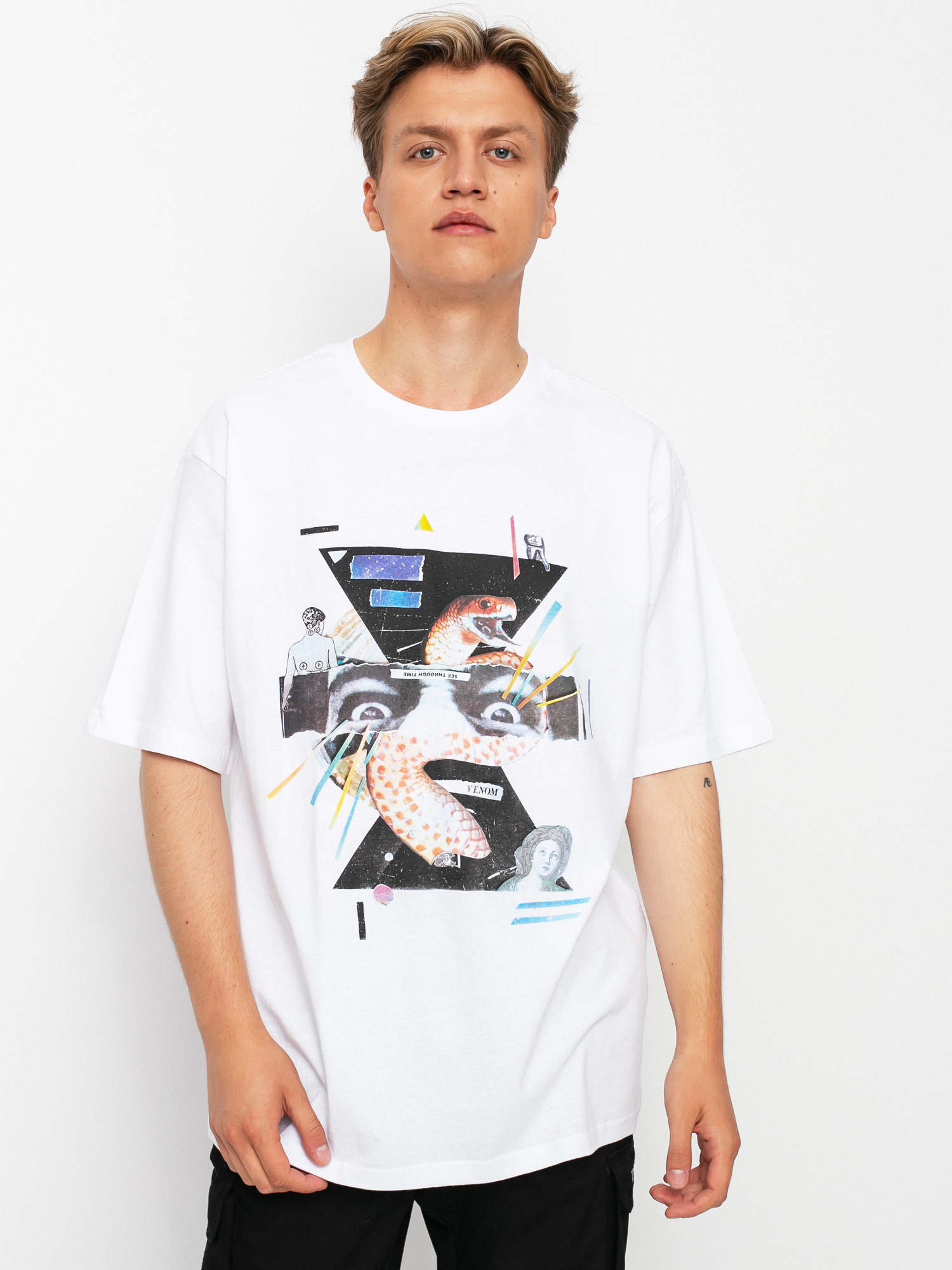 T-shirt Volcom Enom Lse (white)