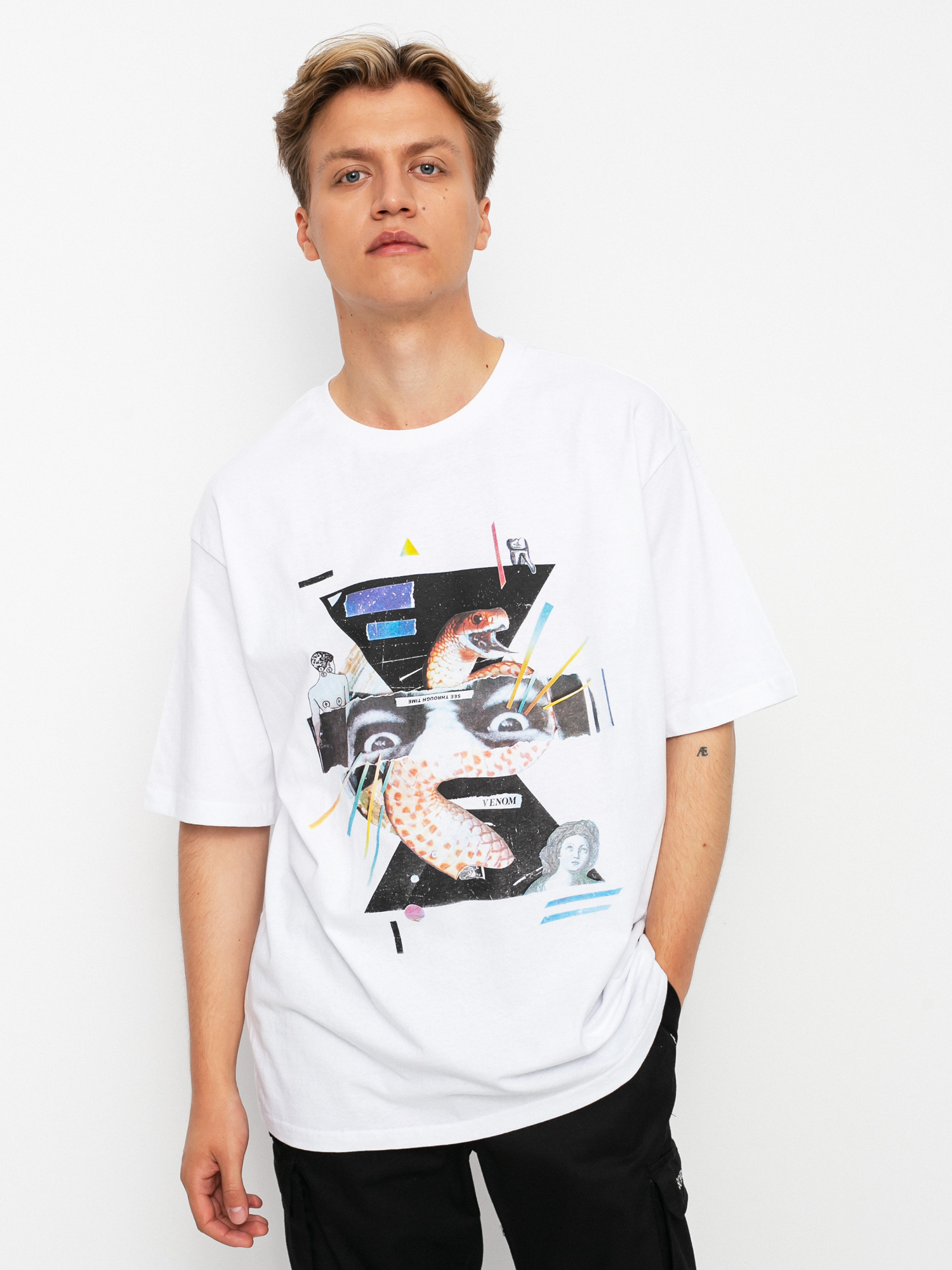 T-shirt Volcom Enom Lse (white)