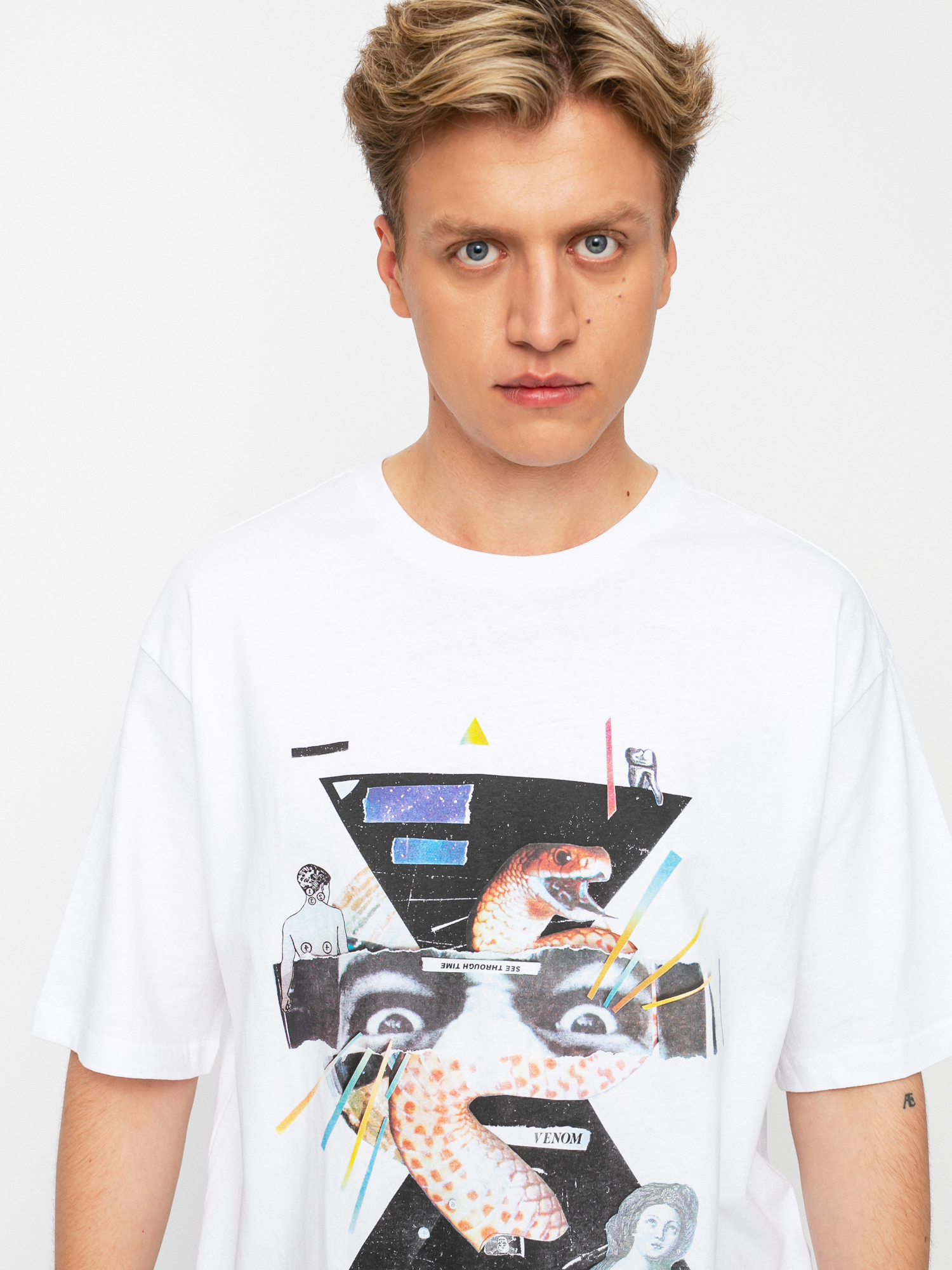 T-shirt Volcom Enom Lse (white)