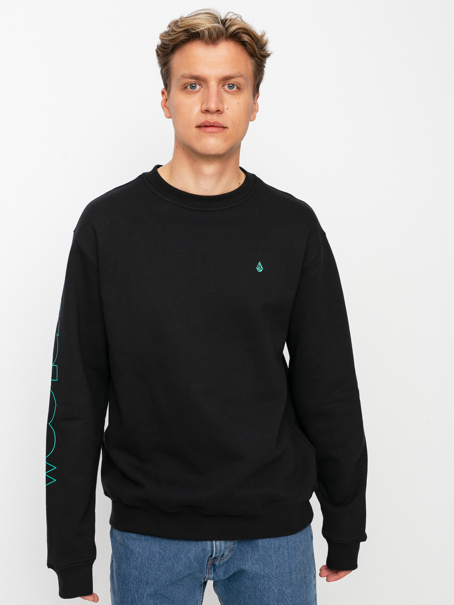 Bluza Volcom Fa Max Loeffler Crew (black)