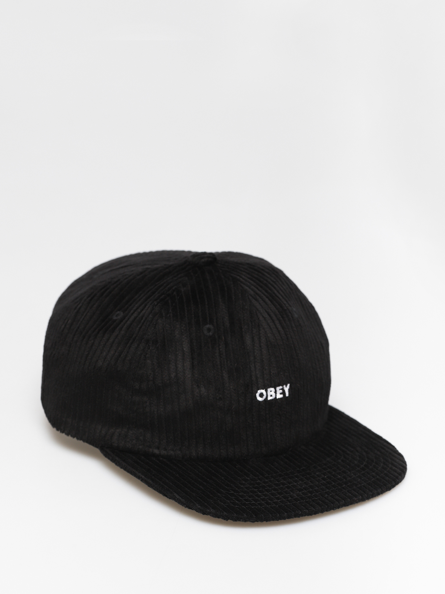 Czapka z daszkiem OBEY Bold Cord 6 (black)