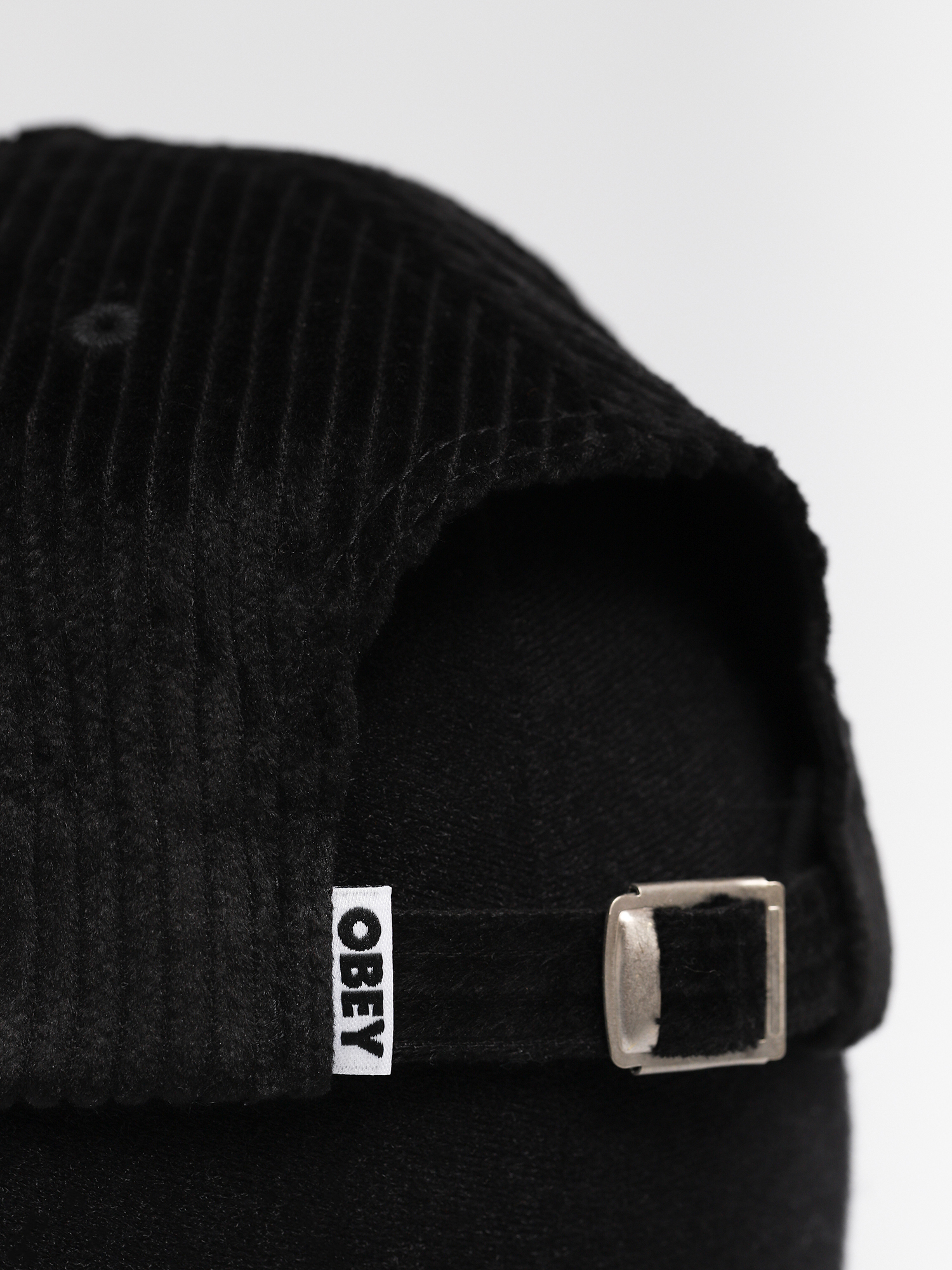 Czapka z daszkiem OBEY Bold Cord 6 (black)