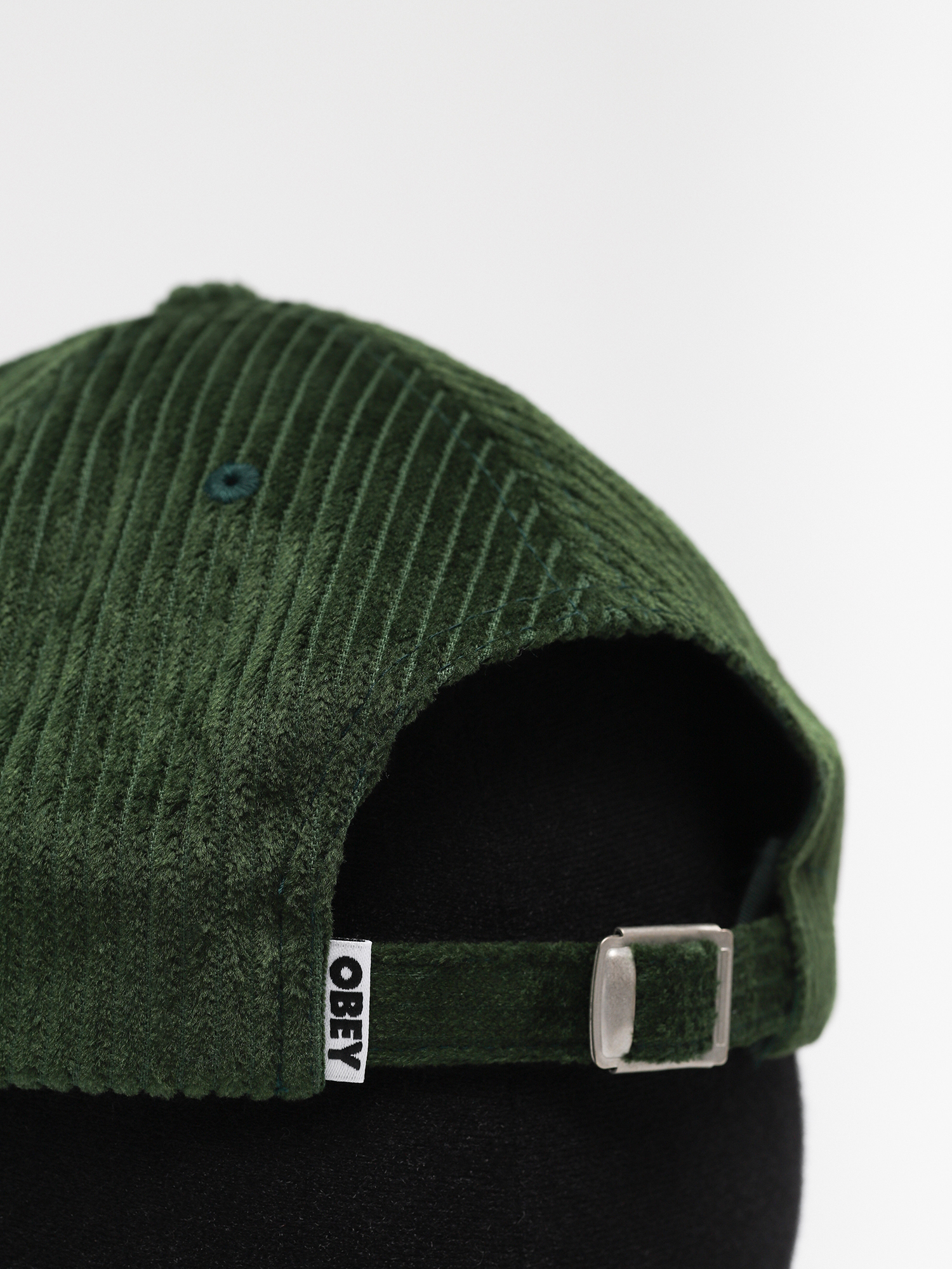Czapka z daszkiem OBEY Bold Cord 6 (emerald)