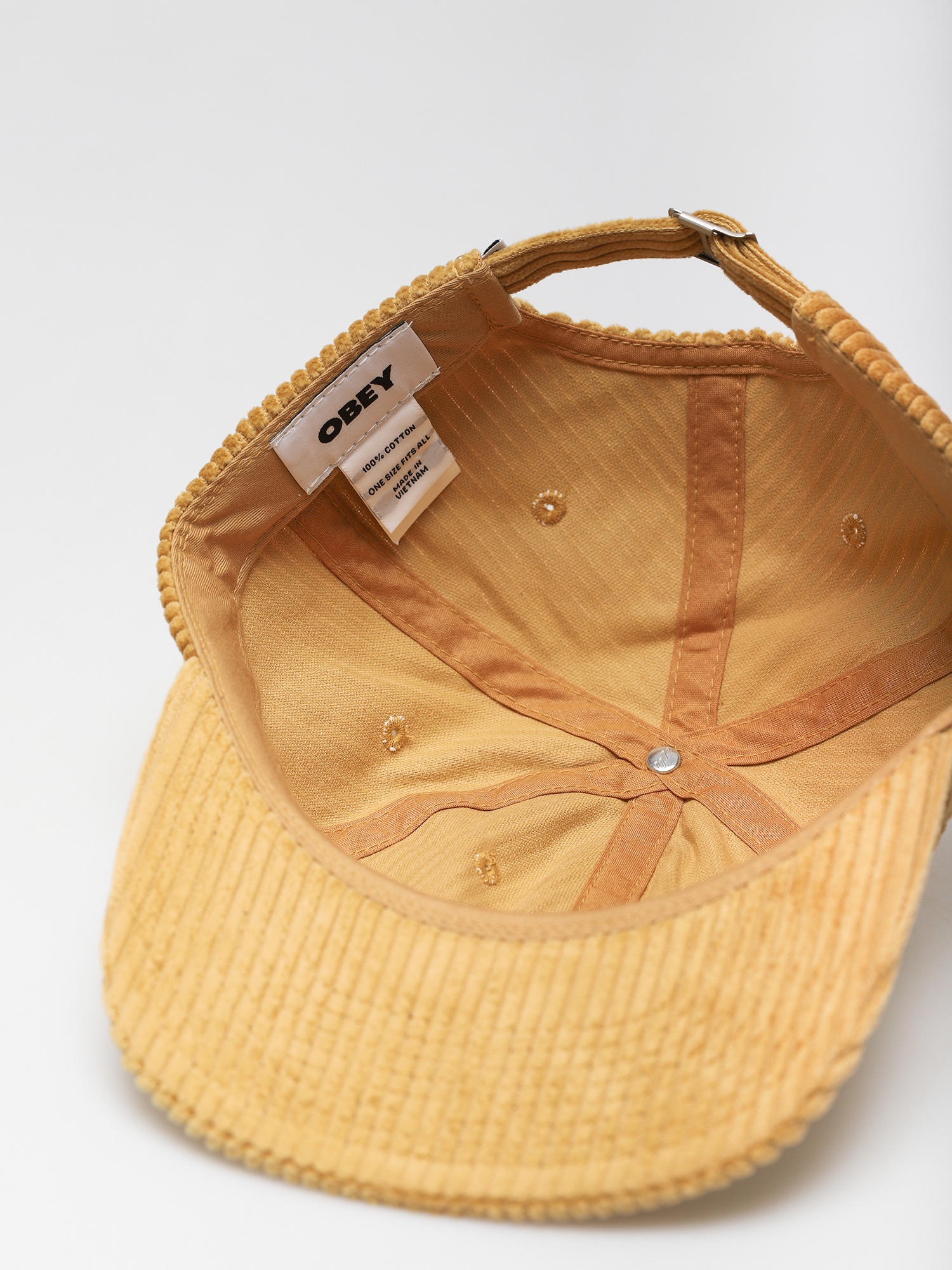 Czapka z daszkiem OBEY Bold Cord 6 (khaki)