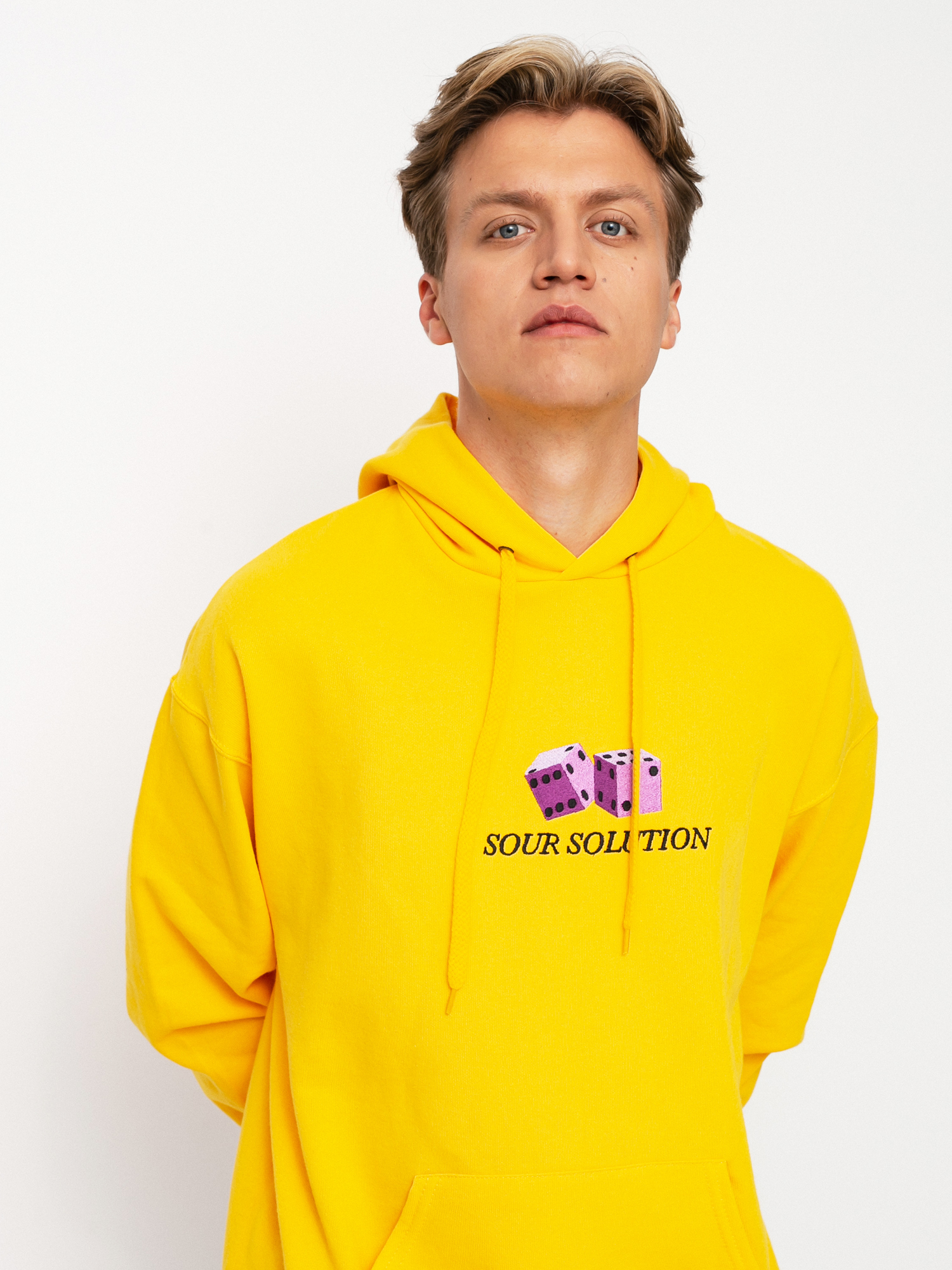 Bluza z kapturem Sour Solution Dice HD (yellow)