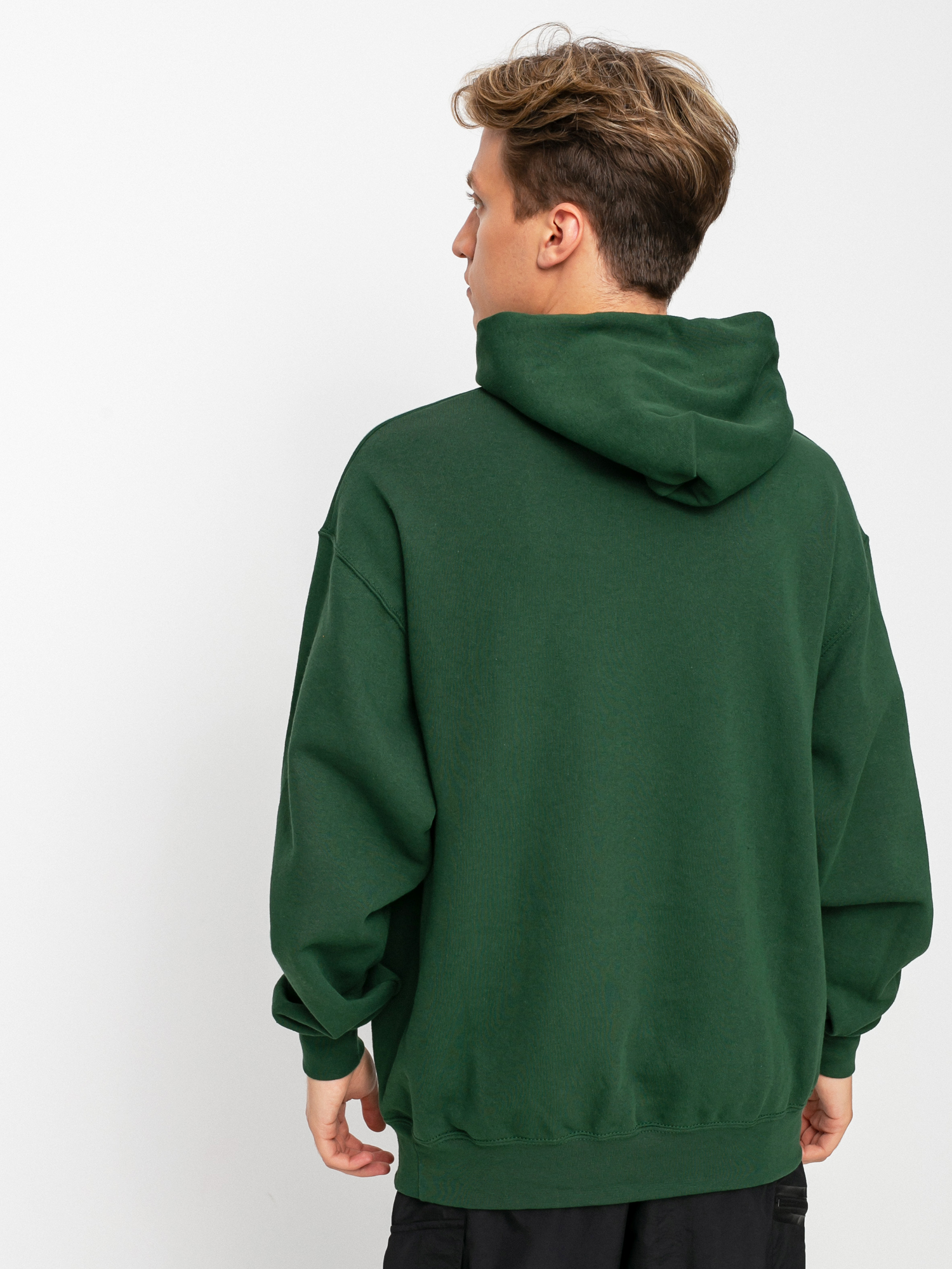 Bluza z kapturem Sour Solution Sun Solution (forest green)