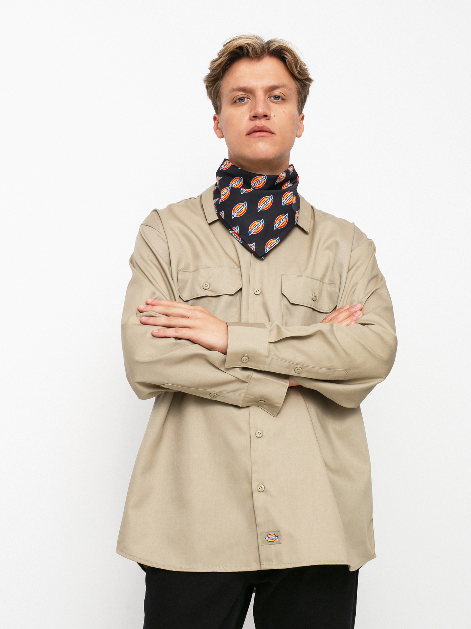 Koszula Dickies Long Sleeve Work (khaki)