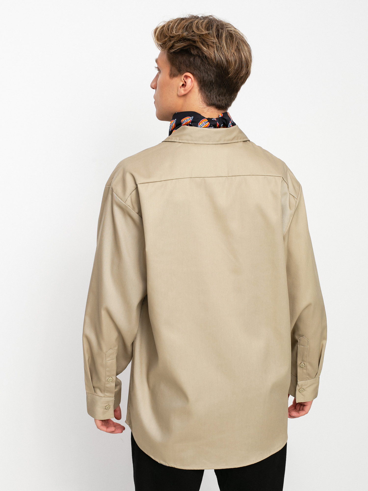 Koszula Dickies Long Sleeve Work (khaki)