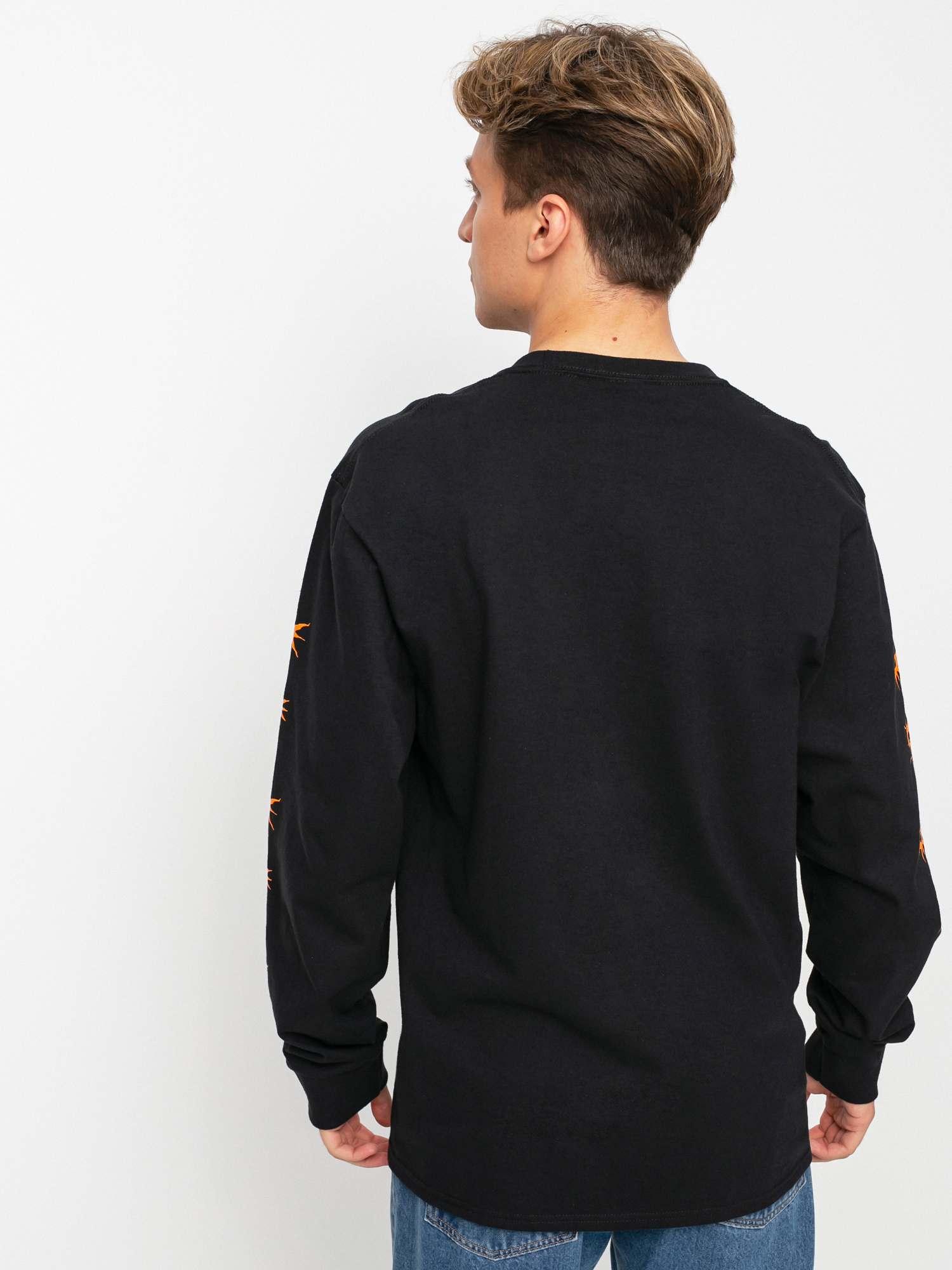 Longsleeve HUF x JENKEM Final Boss (black)
