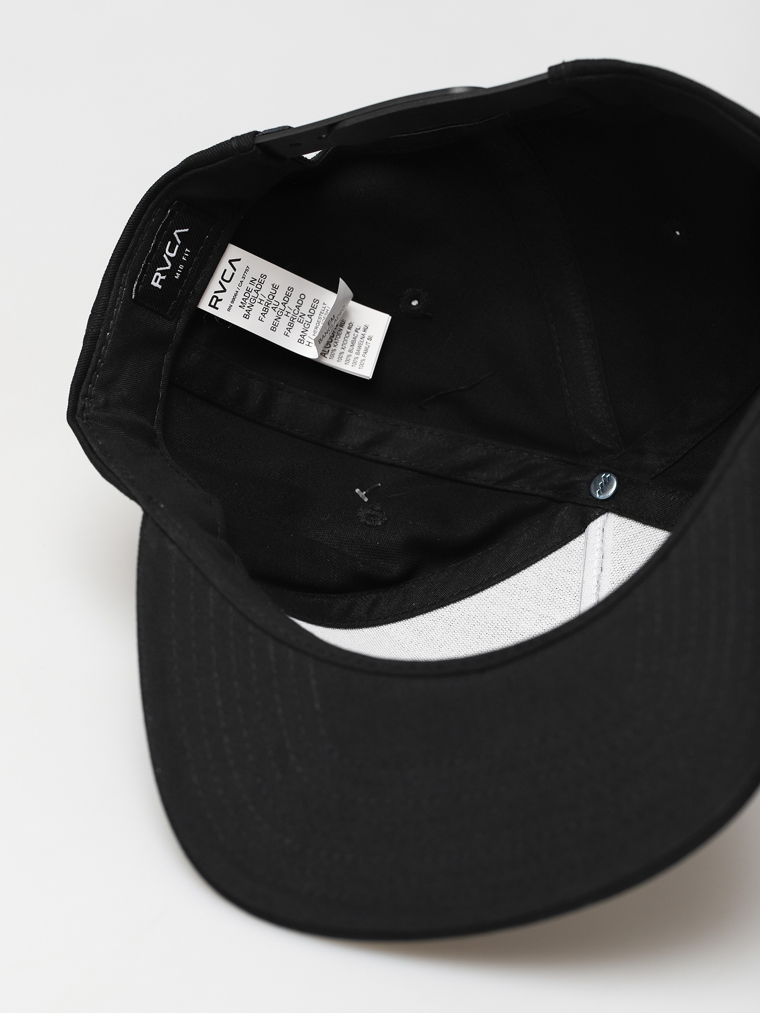 Czapka z daszkiem RVCA Glorious Meats Snapb (black)