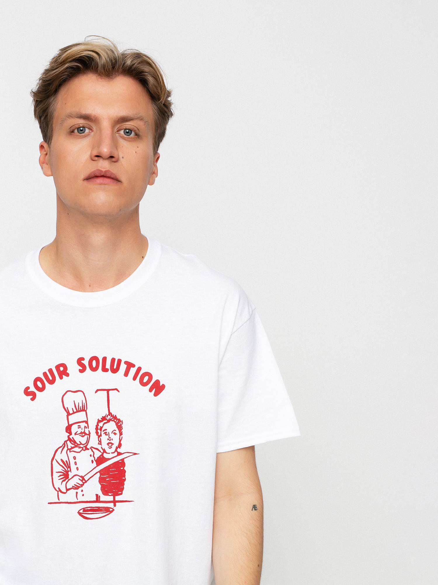 T-shirt Sour Solution Kebab (white)
