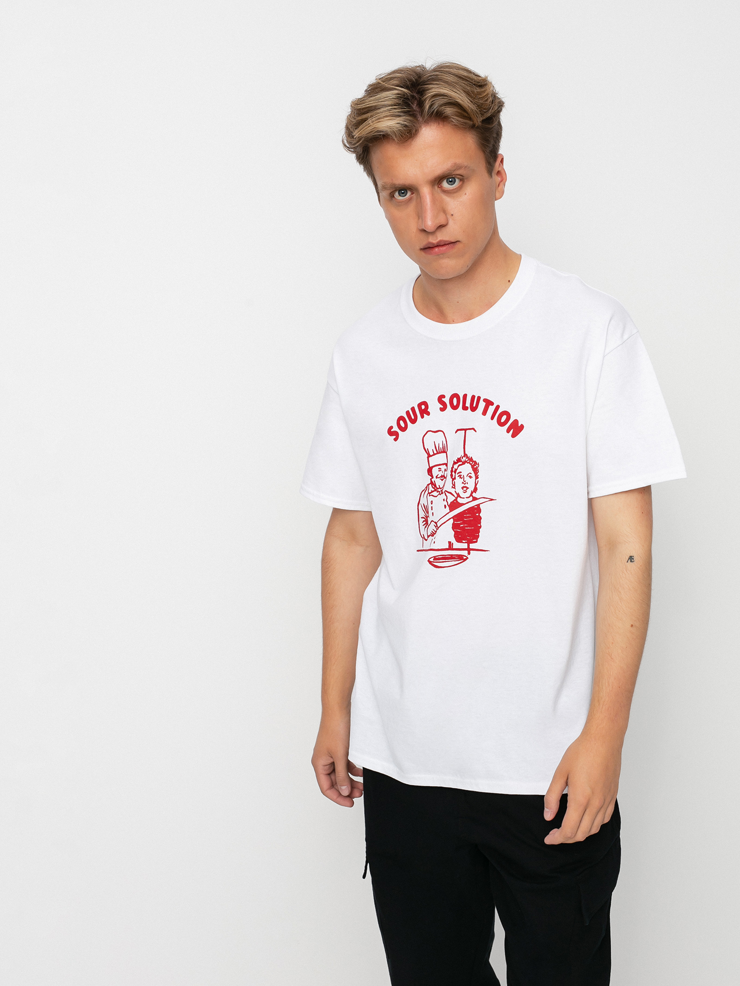 T-shirt Sour Solution Kebab (white)