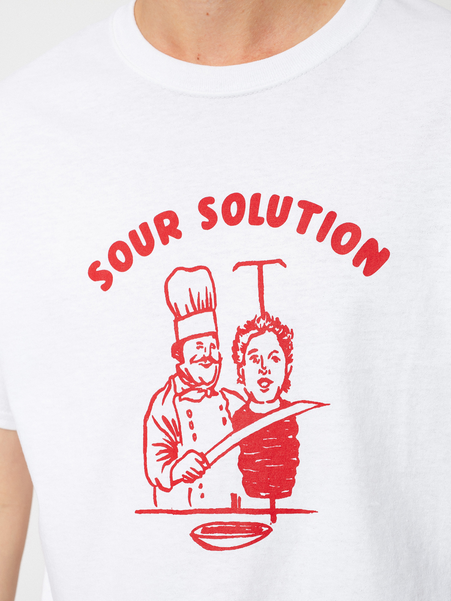 T-shirt Sour Solution Kebab (white)