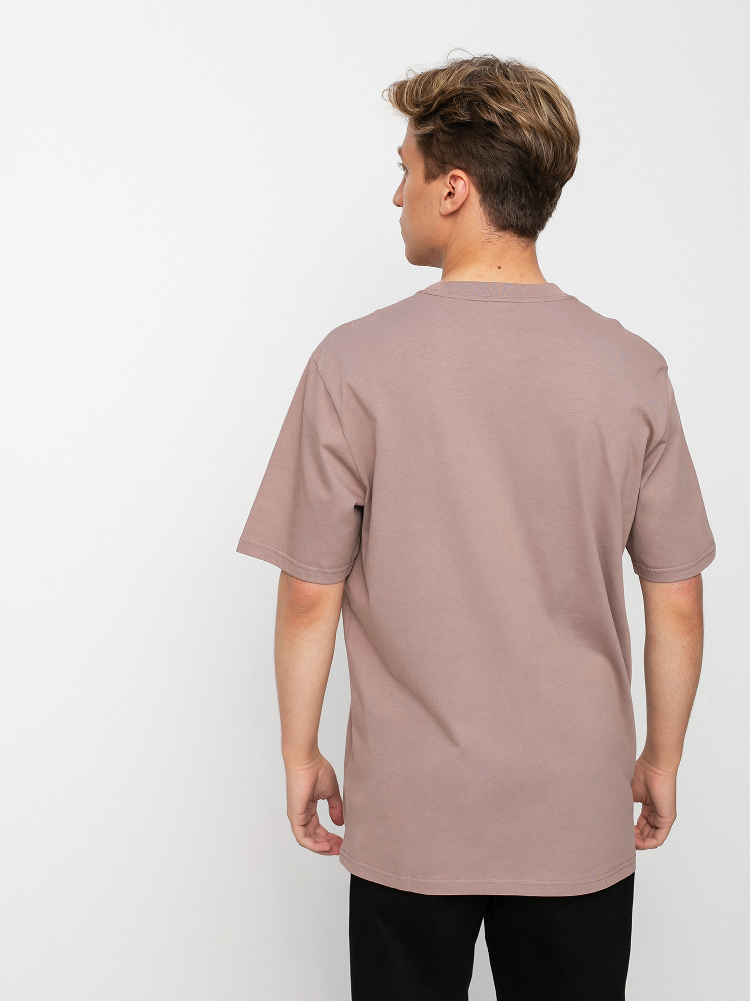 T-shirt Carhartt WIP Script (earthy pink/black)