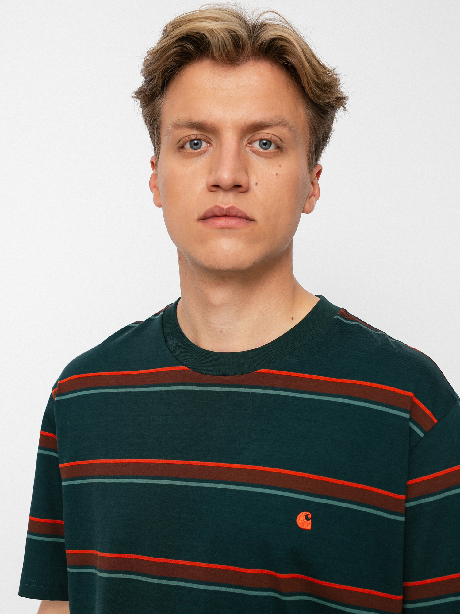 T-shirt Carhartt WIP Kent (kent stripe frasier)