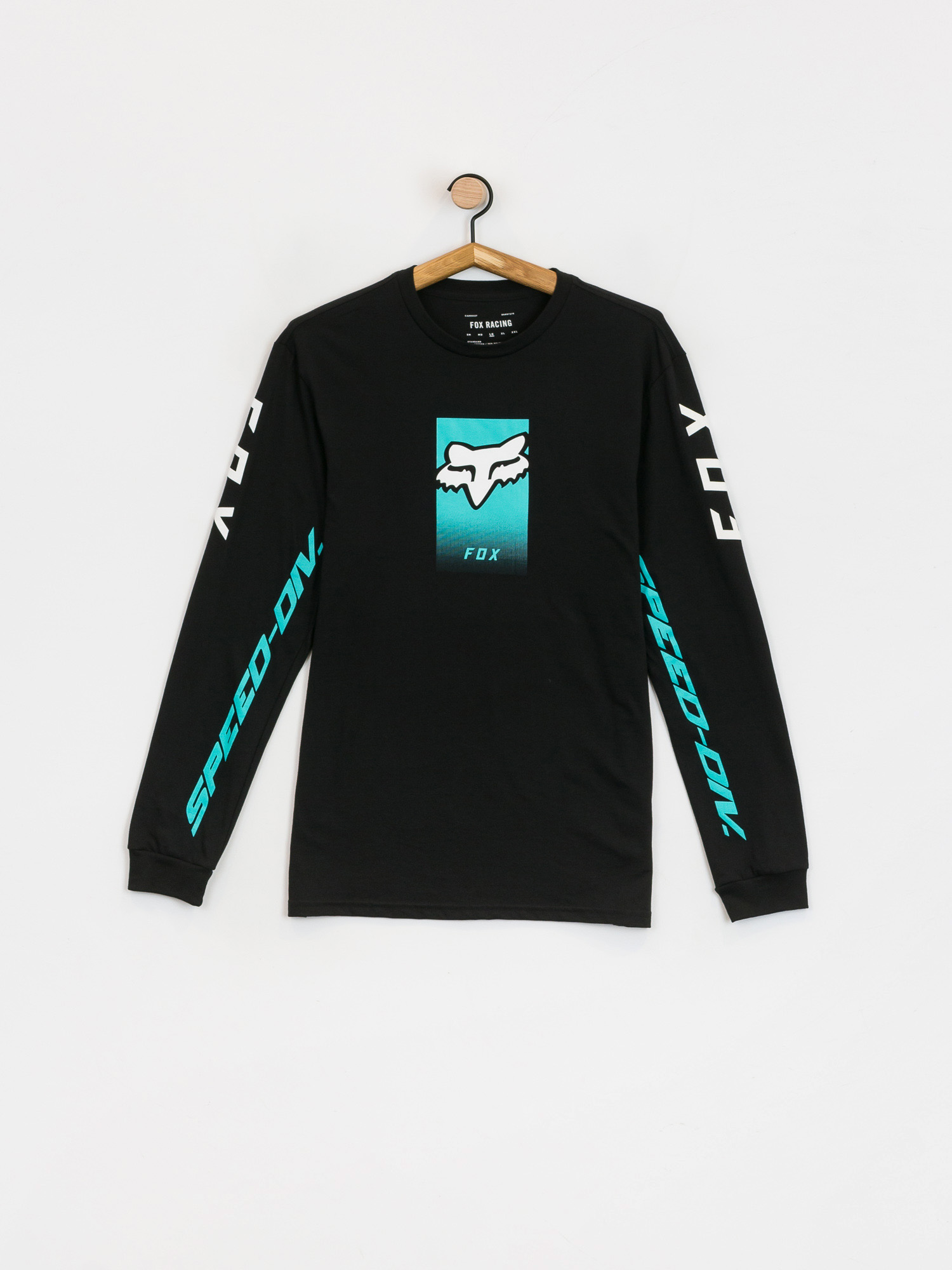 Longsleeve Fox Dier (blk)