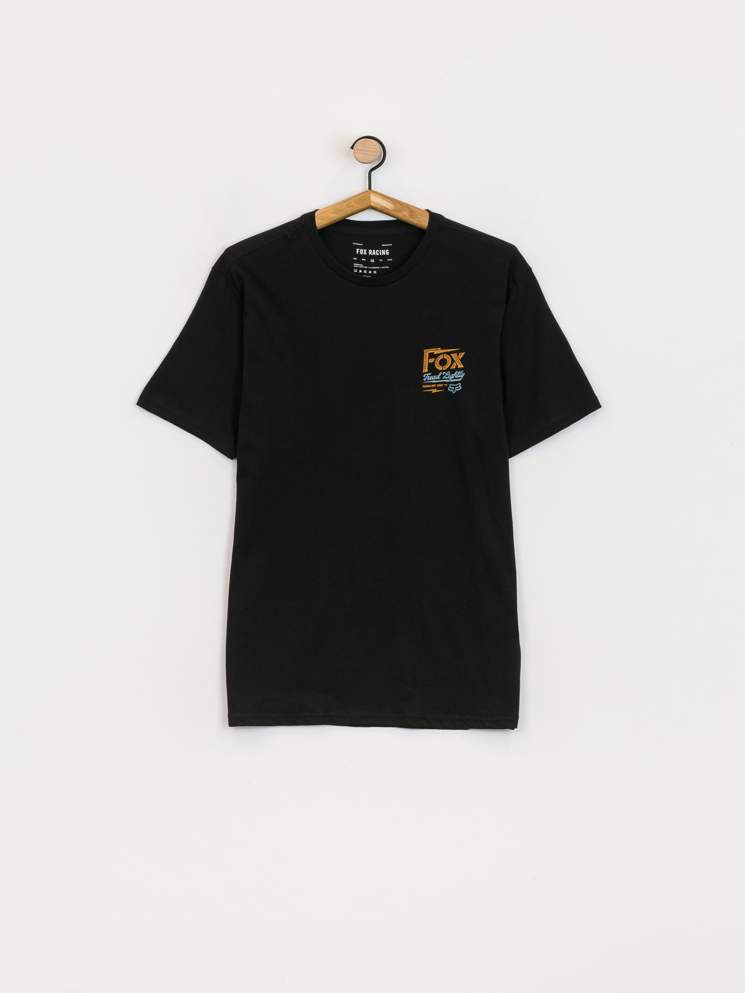 T-shirt Fox Pushin Dirt Premium (blk)