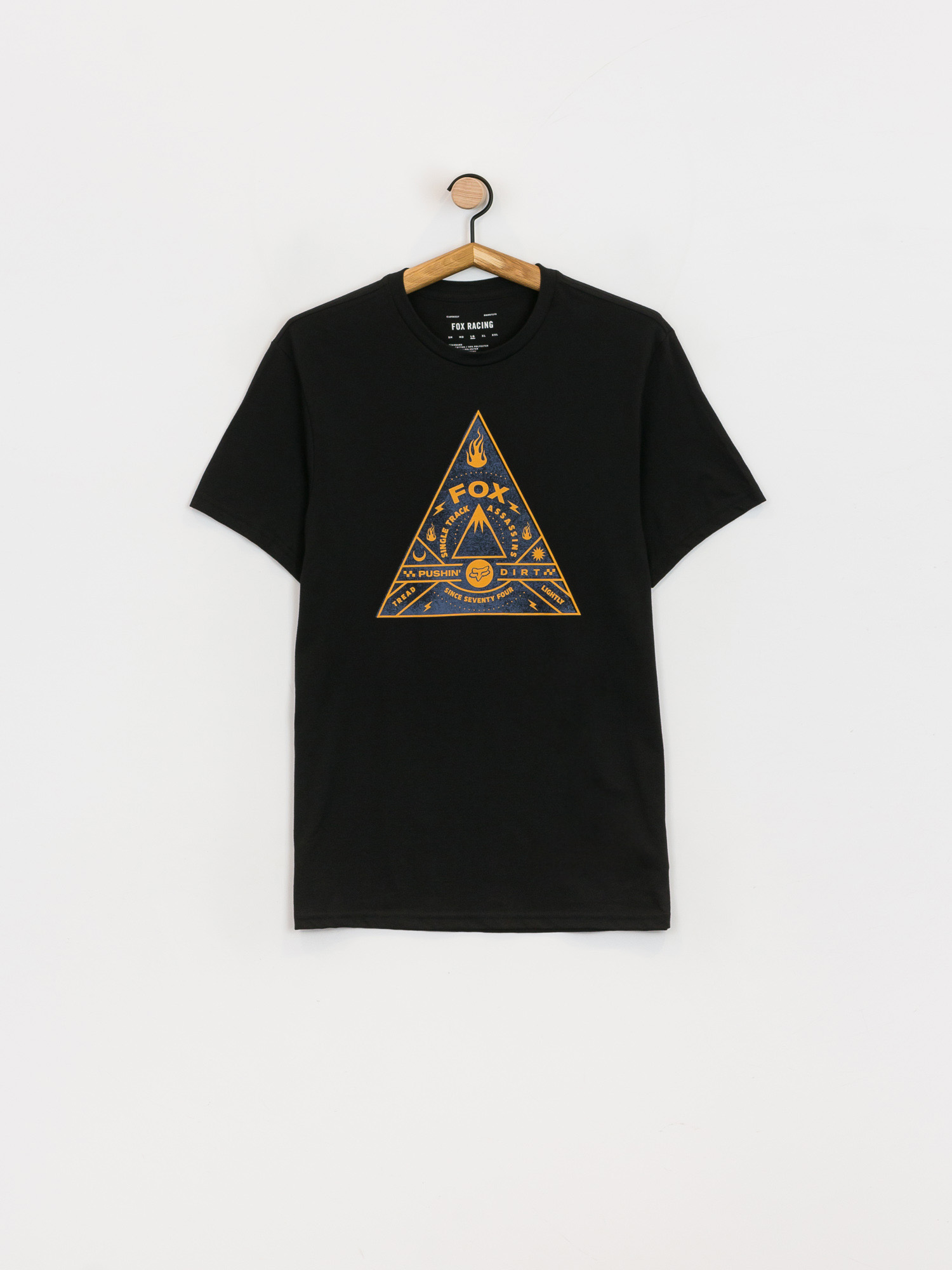 T-shirt Fox Single Track (blk)