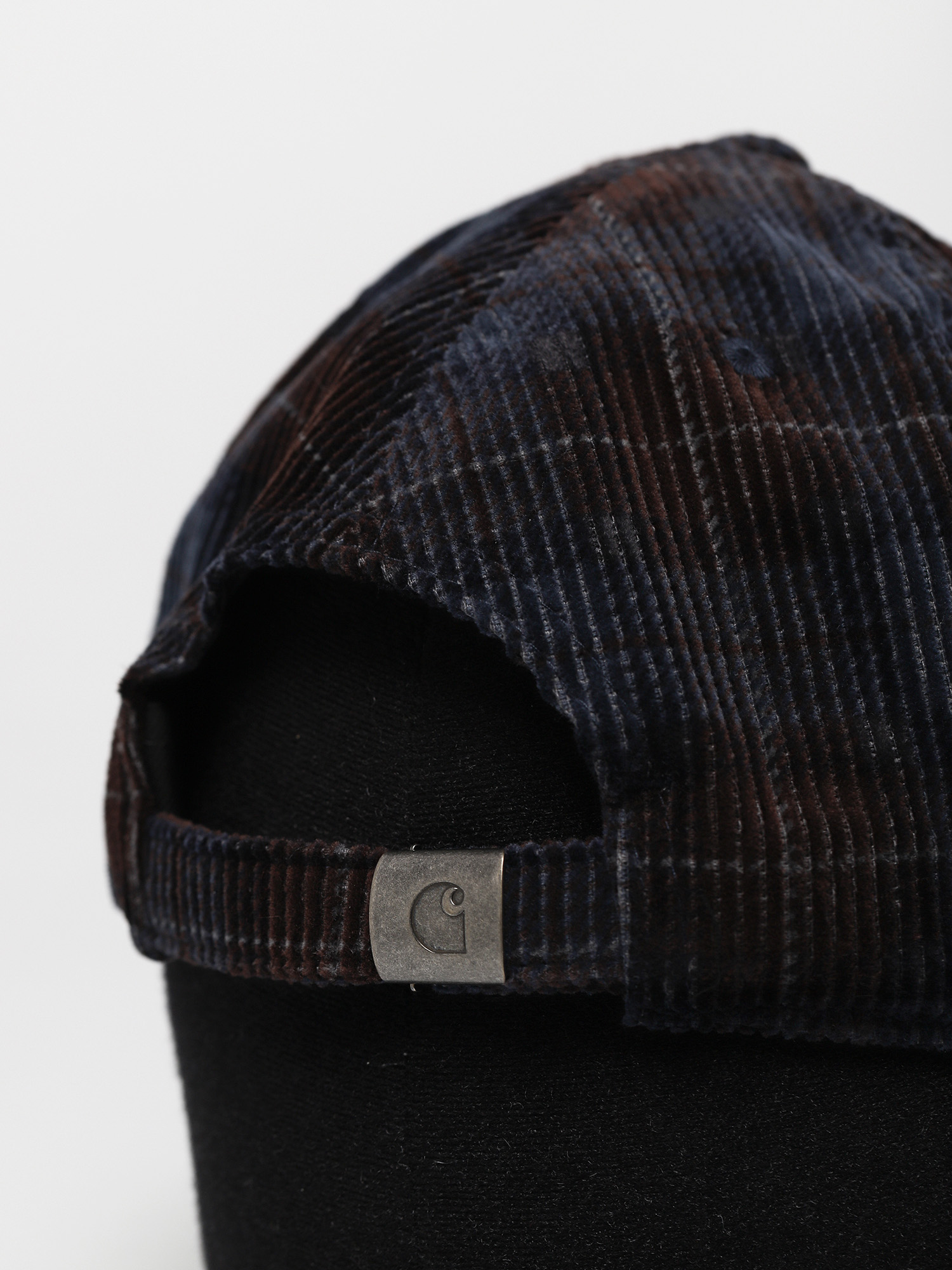 Czapka z daszkiem Carhartt WIP Harlem (breck check print tobacco/icesheet)