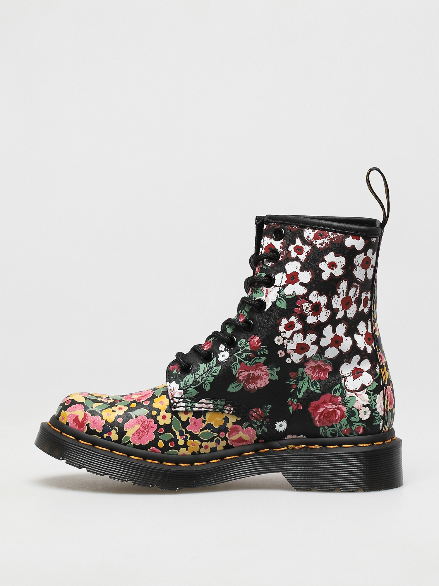 Buty Dr. Martens 1460 Pascal Wmn (floral mash up white/black)
