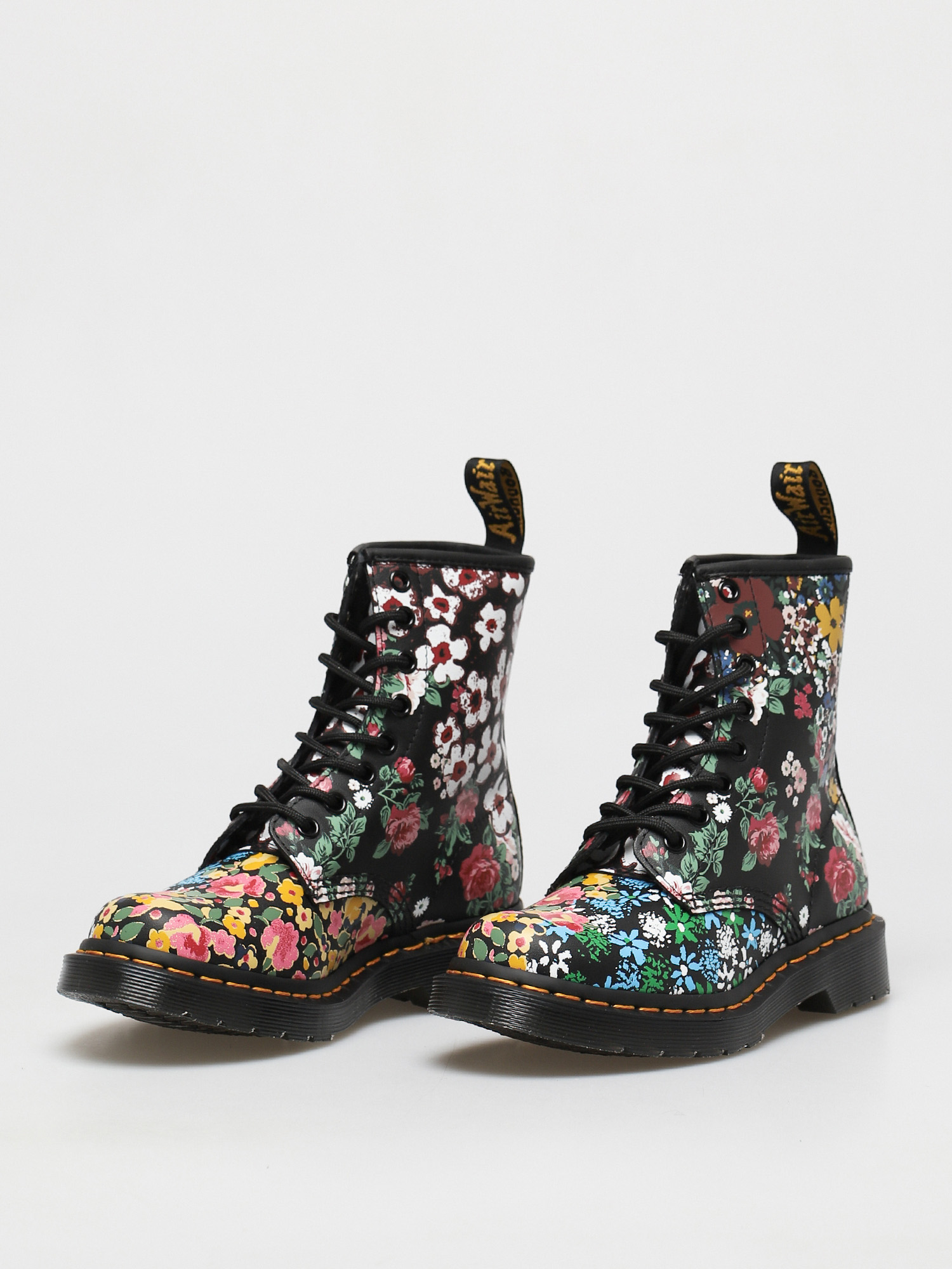 Buty Dr. Martens 1460 Pascal Wmn (floral mash up white/black)