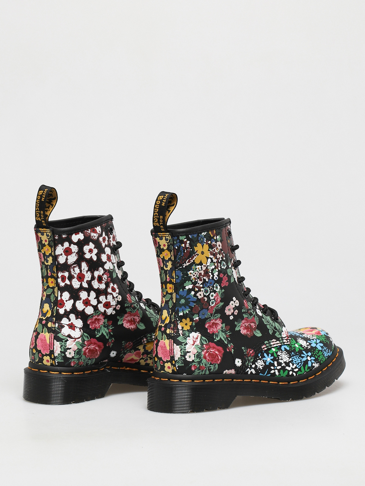 Buty Dr. Martens 1460 Pascal Wmn (floral mash up white/black)