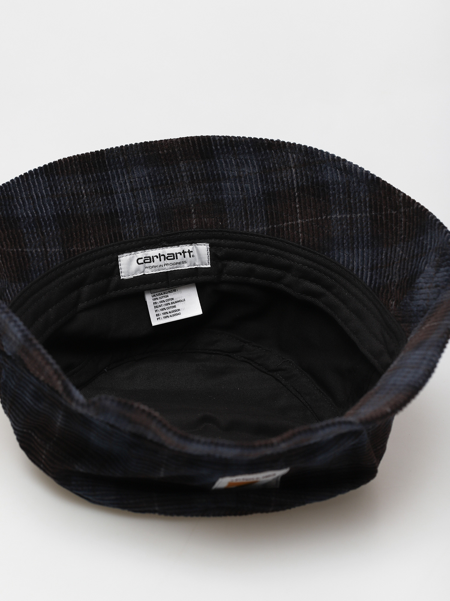 Kapelusz Carhartt WIP Cord (breck check print tobacco)