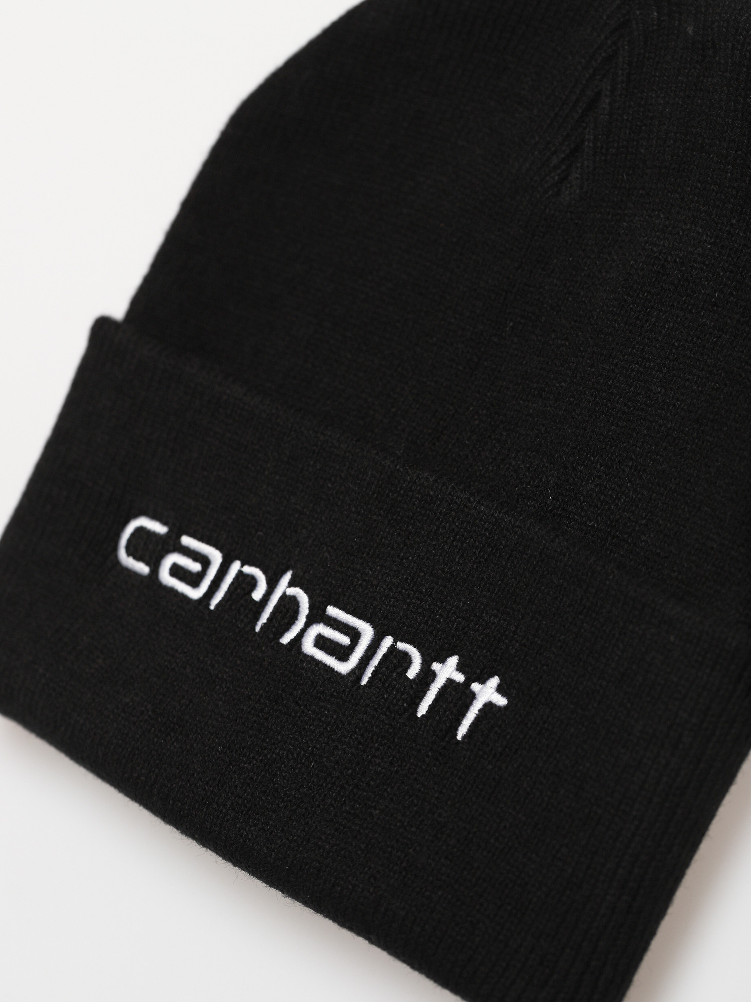 Czapka zimowa Carhartt WIP Script (black/white)