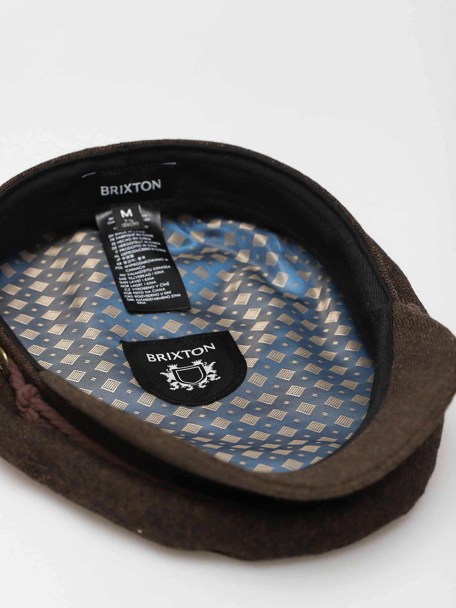 Kaszkiet Brixton Fiddler Cap (bison/brown)