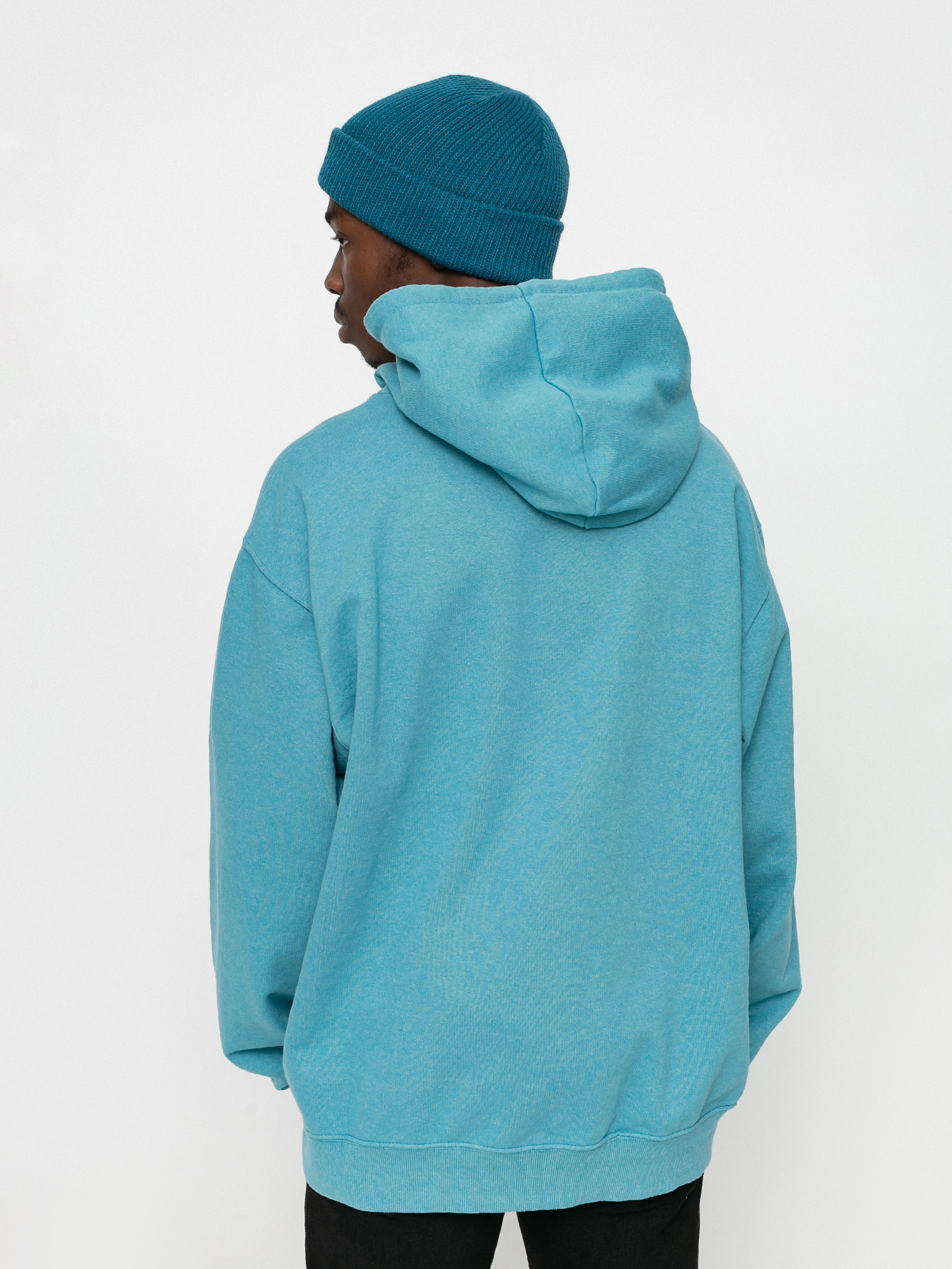 Bluza z kapturem OBEY Bold Ideals HD (deep ocean)