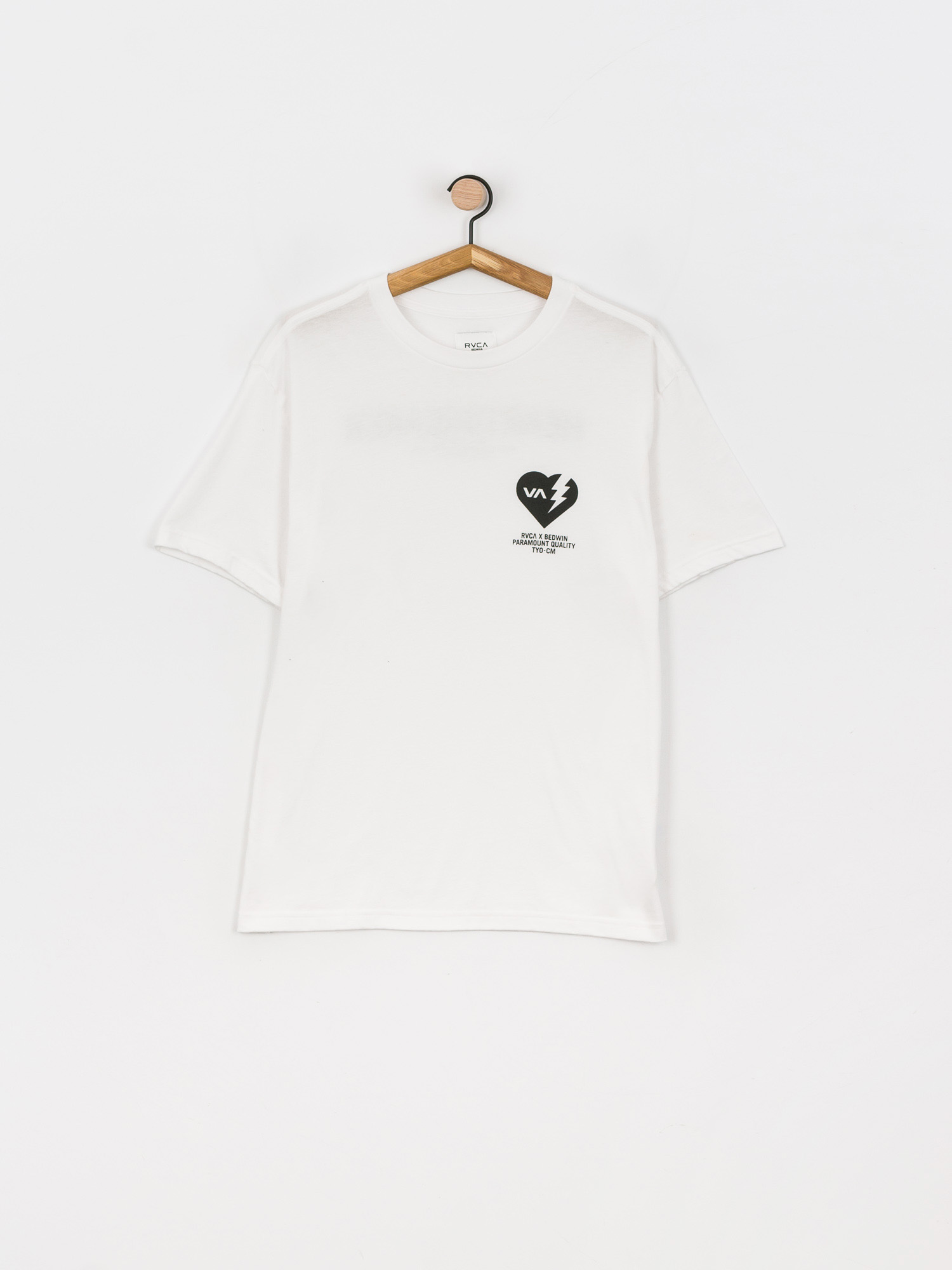 T-shirt RVCA Bedwin Heartbreaker (white)