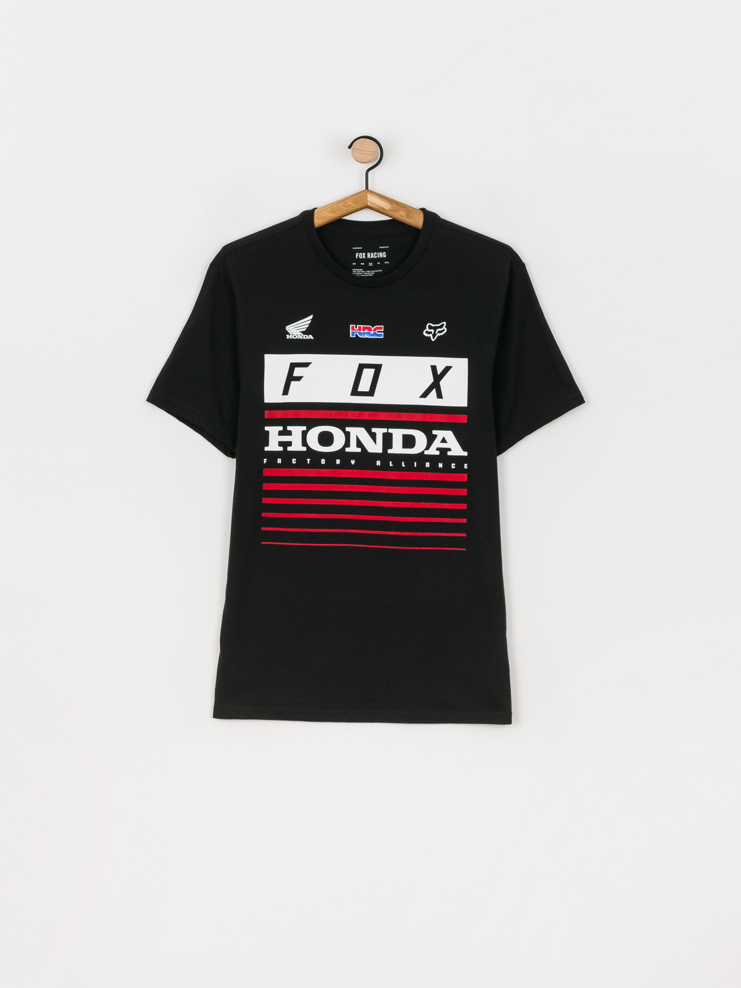 T-shirt Fox Honda Hrc (blk)