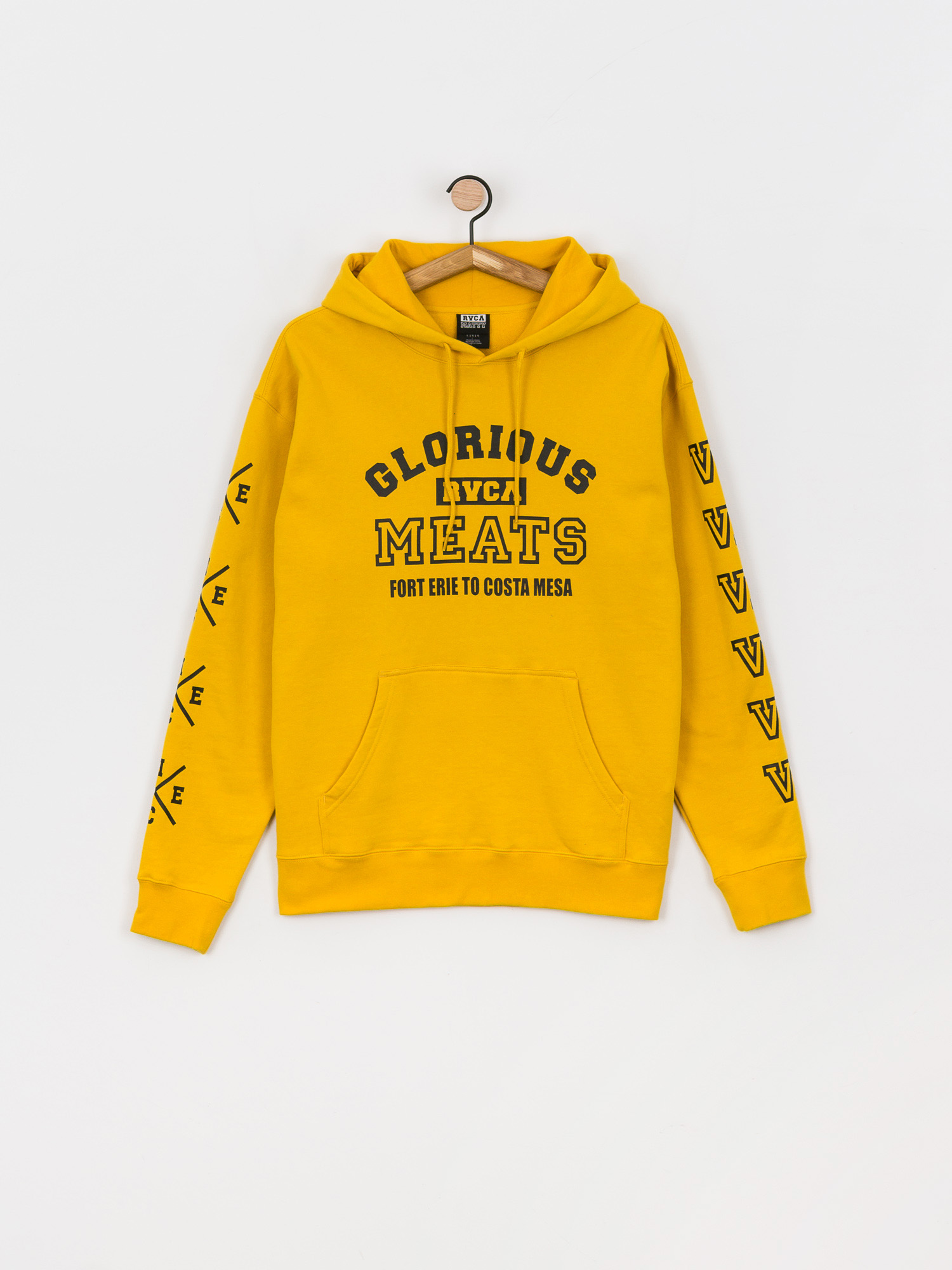Bluza z kapturem RVCA Matty HD (gold)