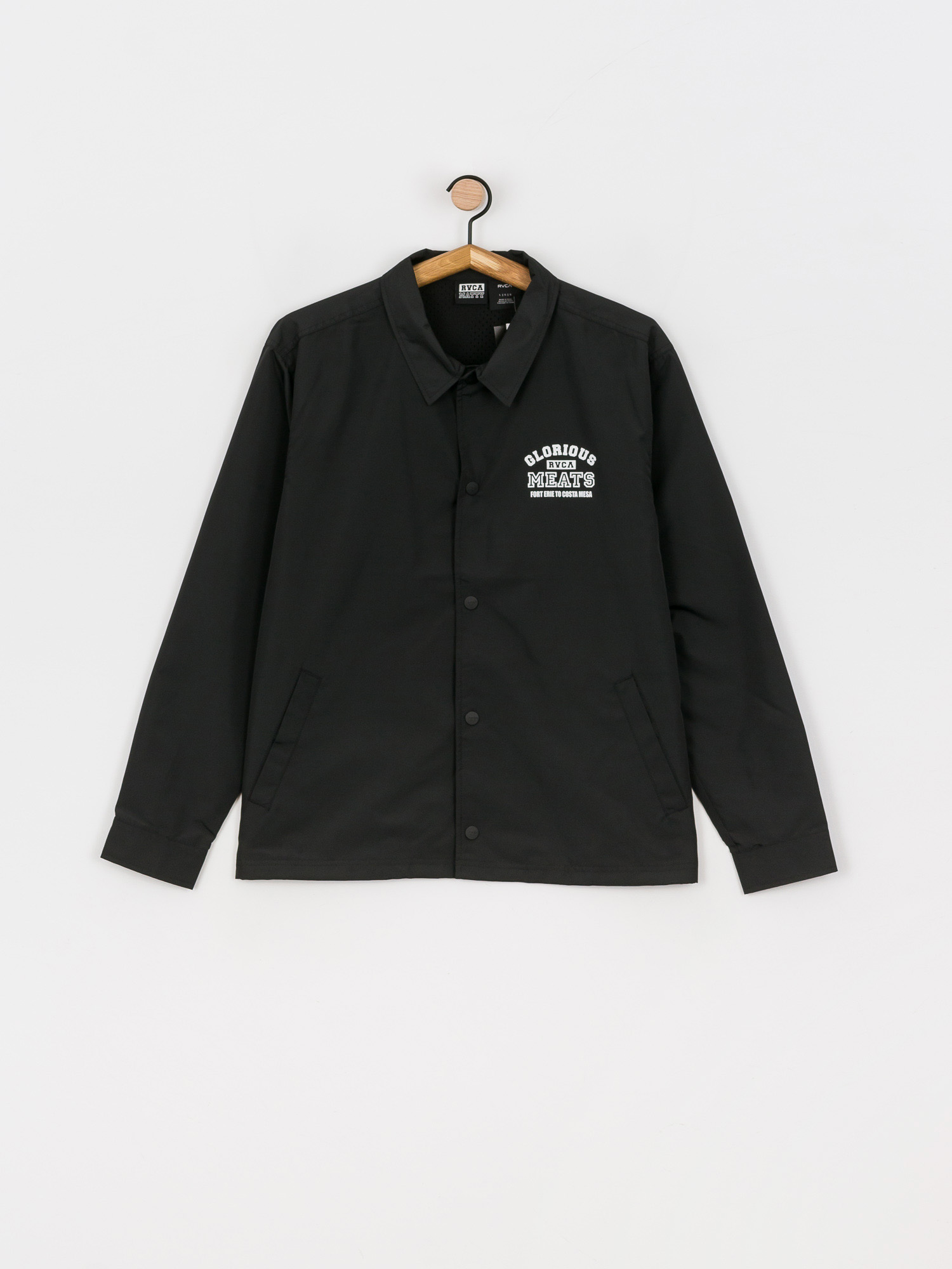 Kurtka RVCA Matty Coaches Jacket (rvca black)