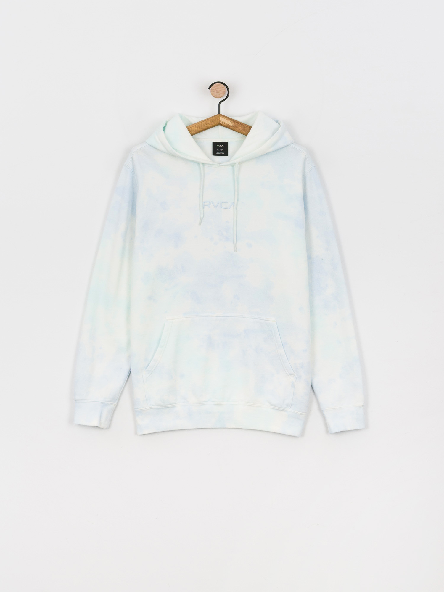 Bluza z kapturem RVCA Tonally Tie Dye HD (blu mble tie de)