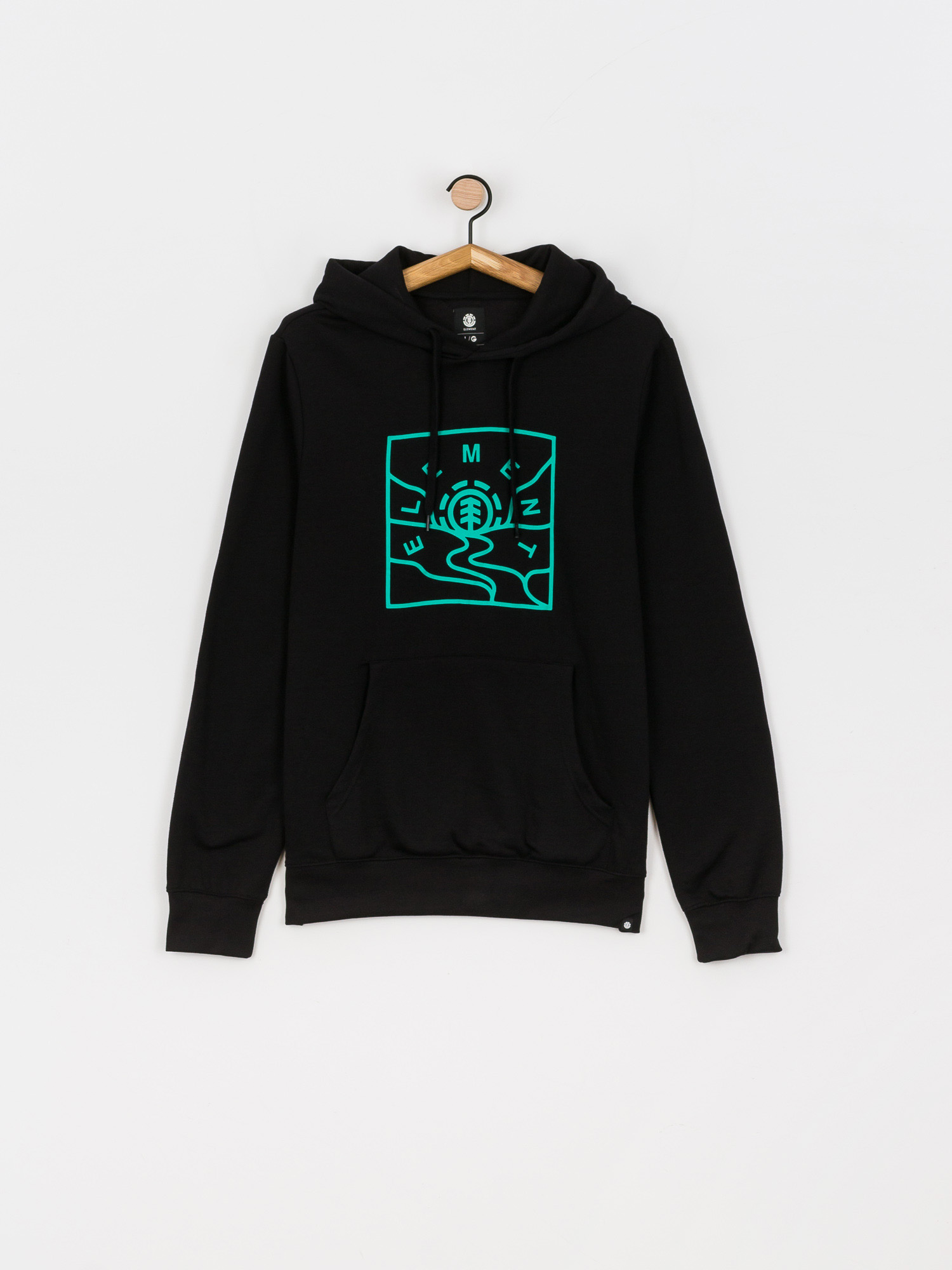 Bluza z kapturem Element Kimos HD (flint black)
