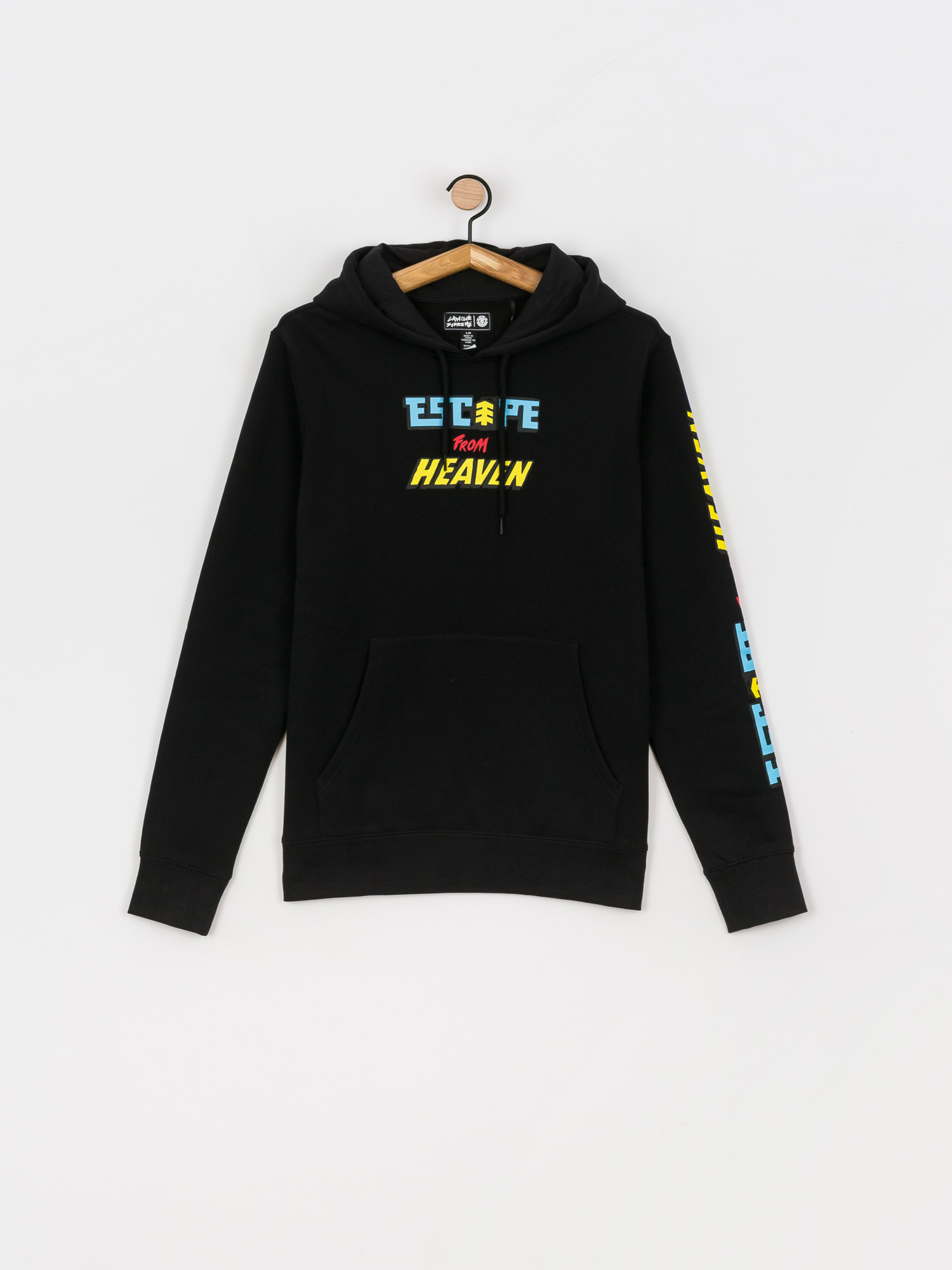 Bluza z kapturem Element Reckoning HD (flint black)