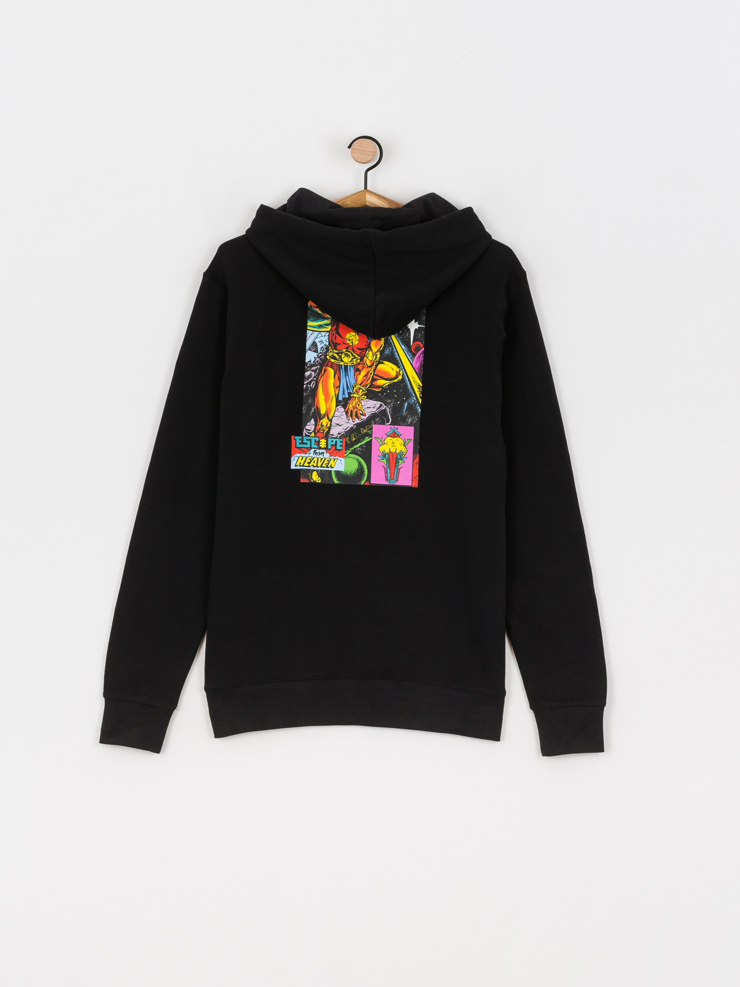 Bluza z kapturem Element Escape Heaven Td HD (flint black)