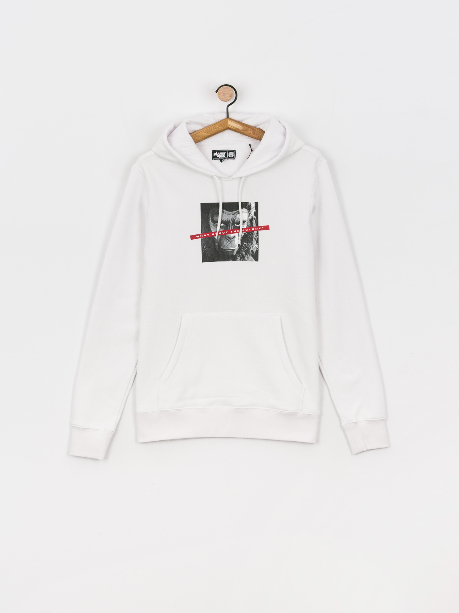 Bluza z kapturem Element Pota Crusade HD (optic white)