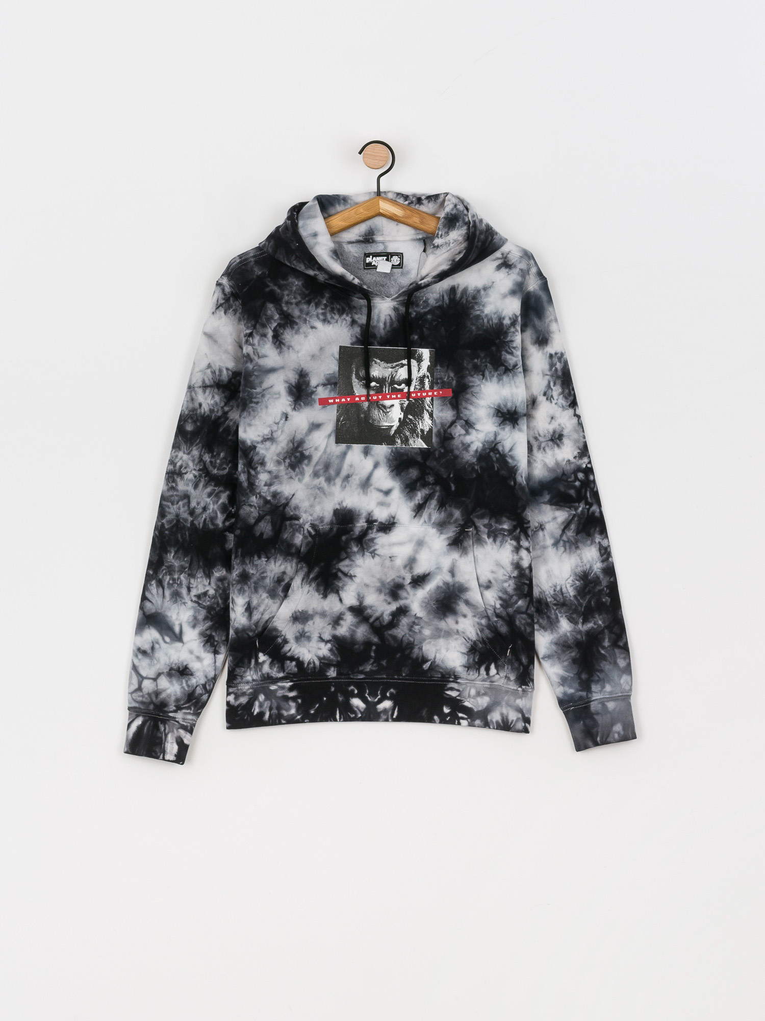 Bluza z kapturem Element Pota Crusade HD (black white)