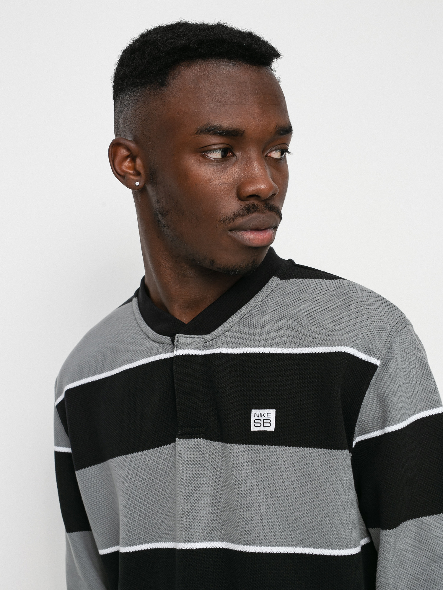 Bluza Nike SB Novelity Crew (black/smoke grey/white)